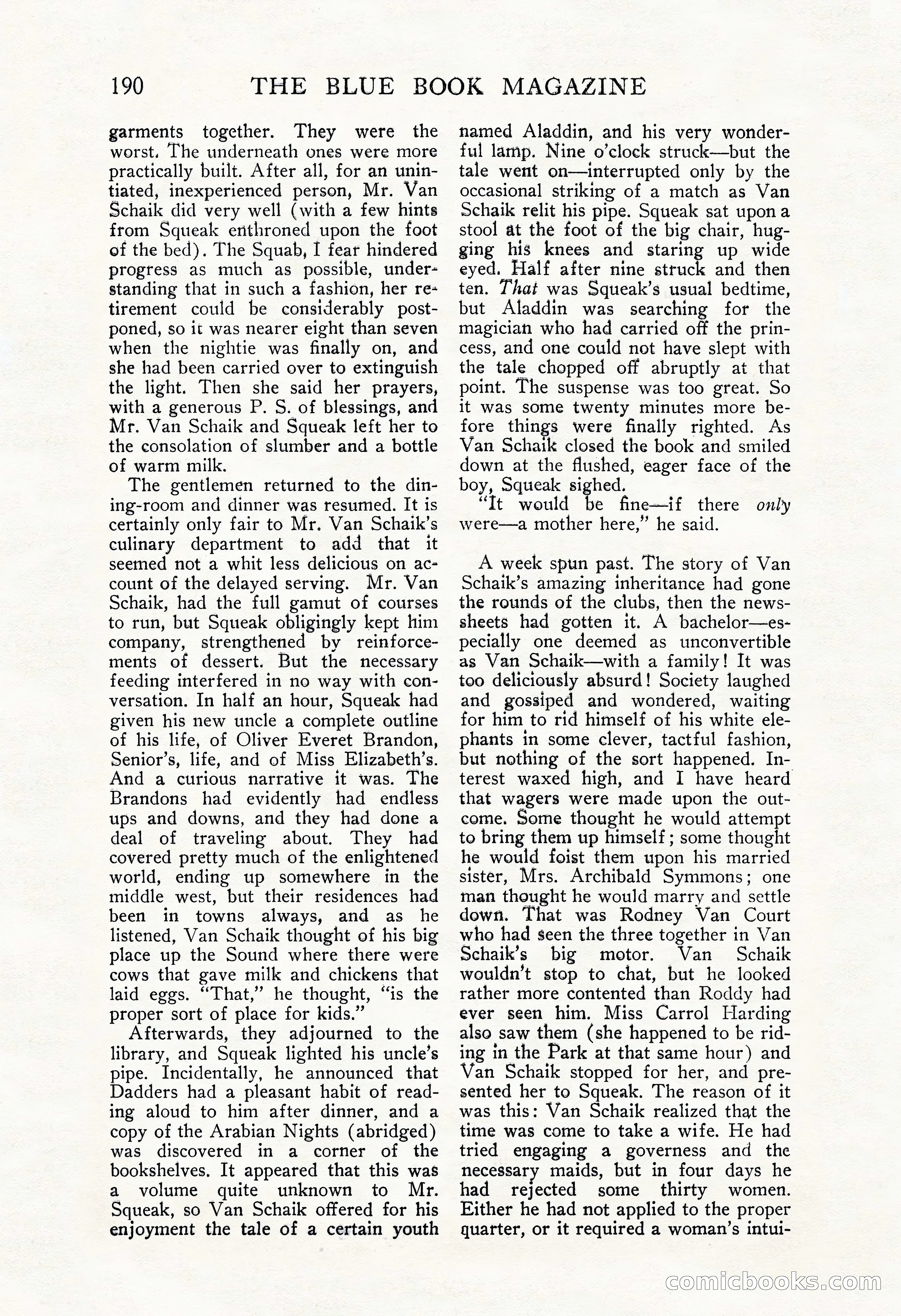 The Blue Book Magazine, November 1909 — page 194 of 254