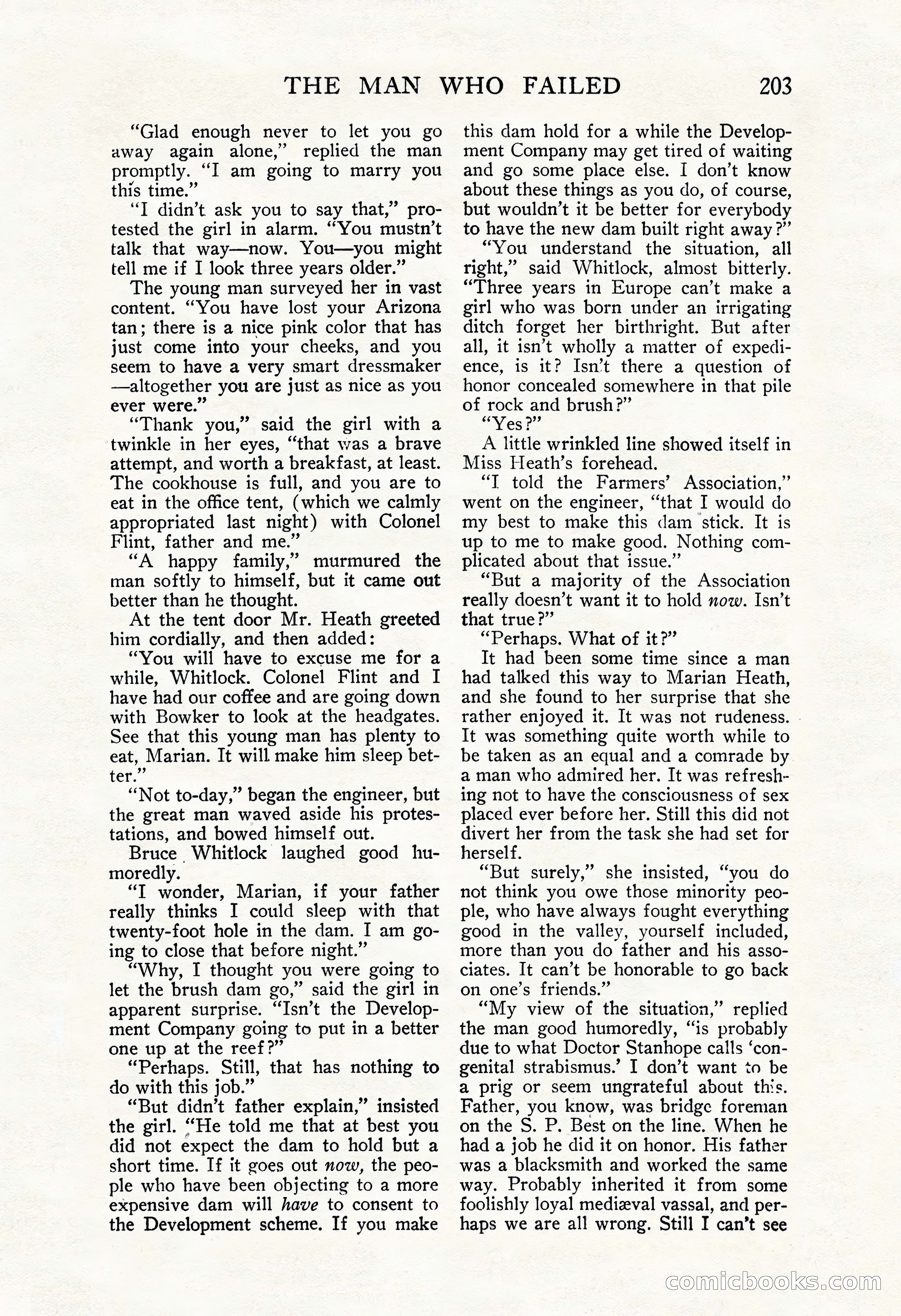 The Blue Book Magazine, November 1909 — page 207 of 254