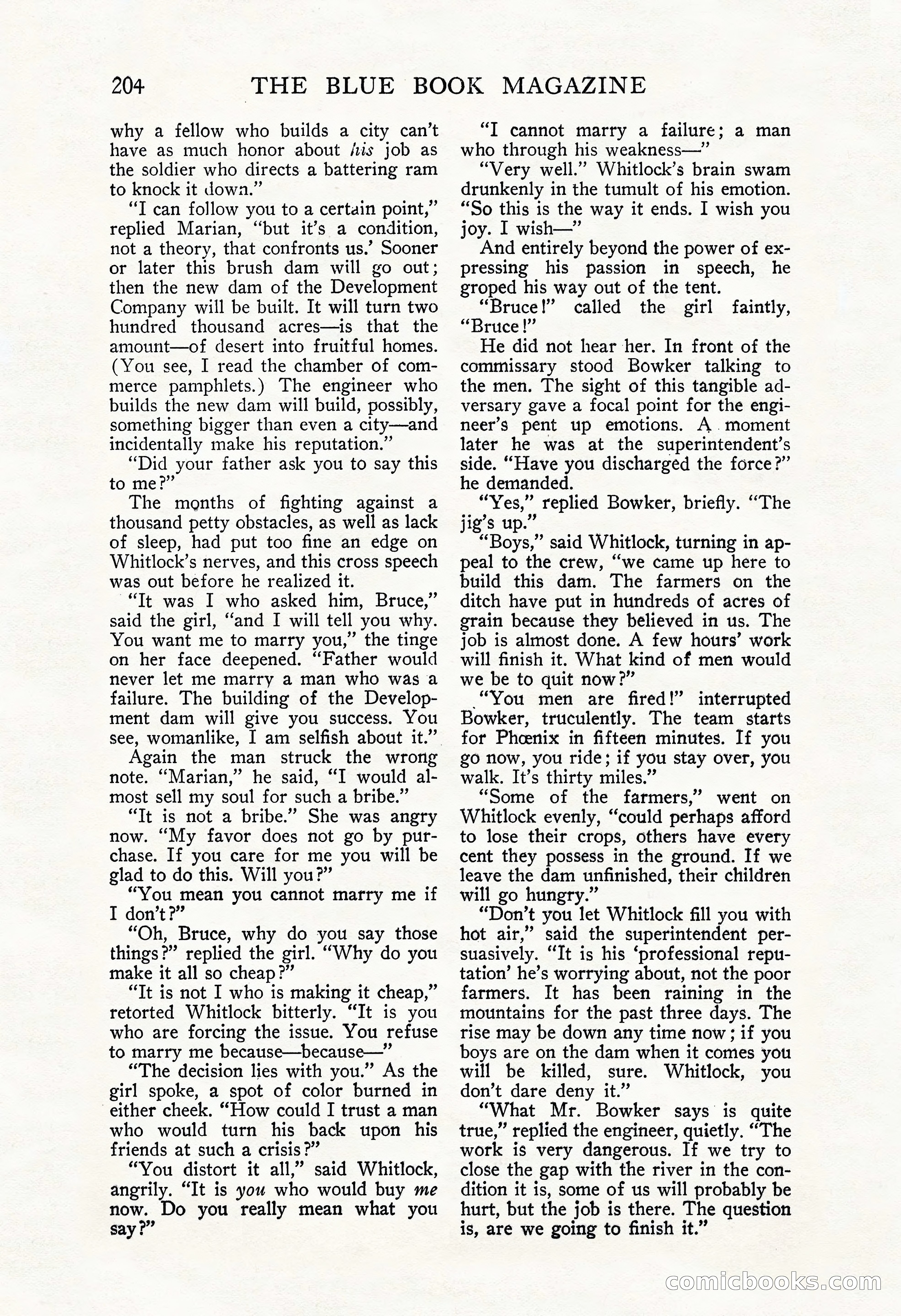 The Blue Book Magazine, November 1909 — page 208 of 254