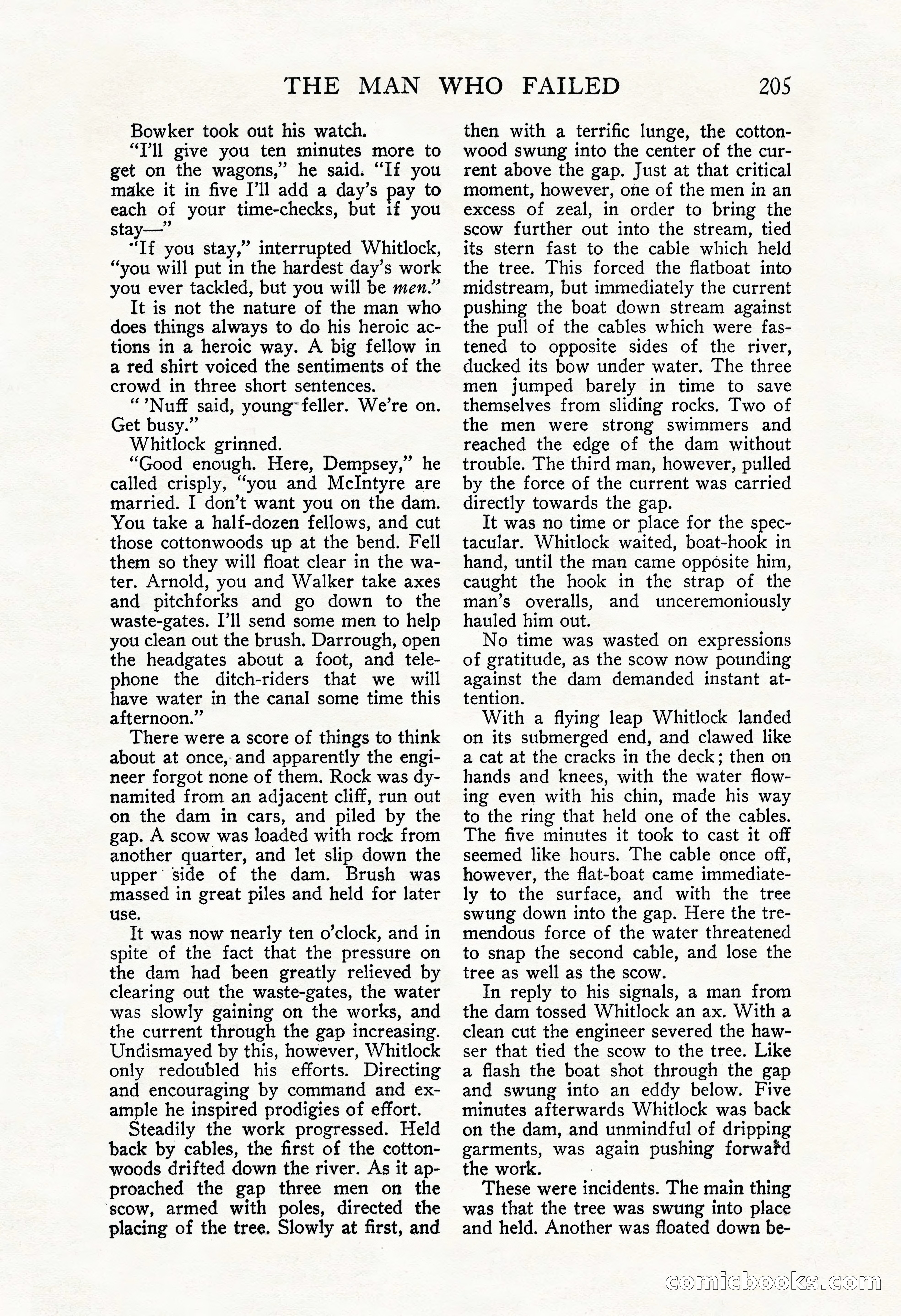 The Blue Book Magazine, November 1909 — page 209 of 254