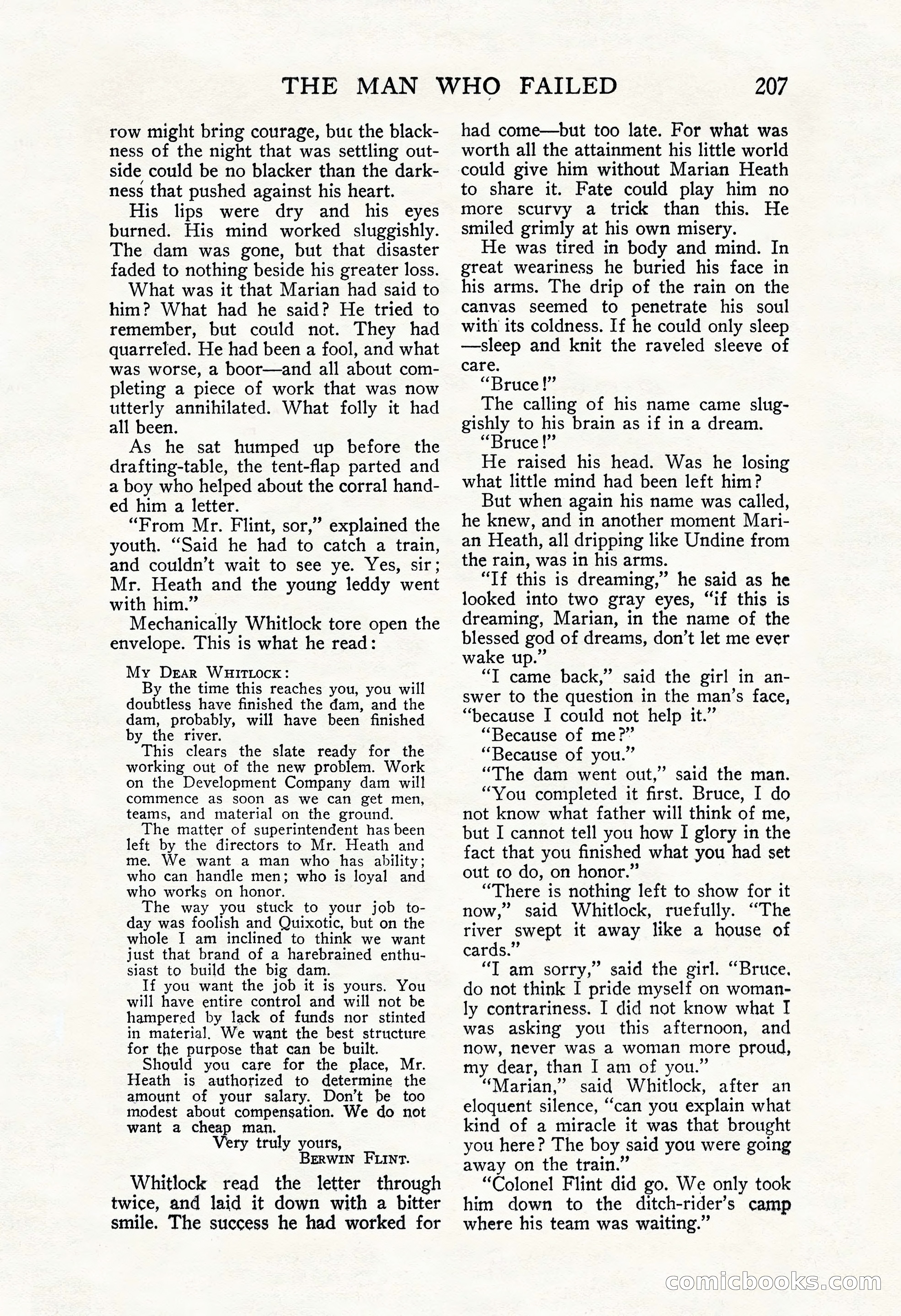 The Blue Book Magazine, November 1909 — page 211 of 254