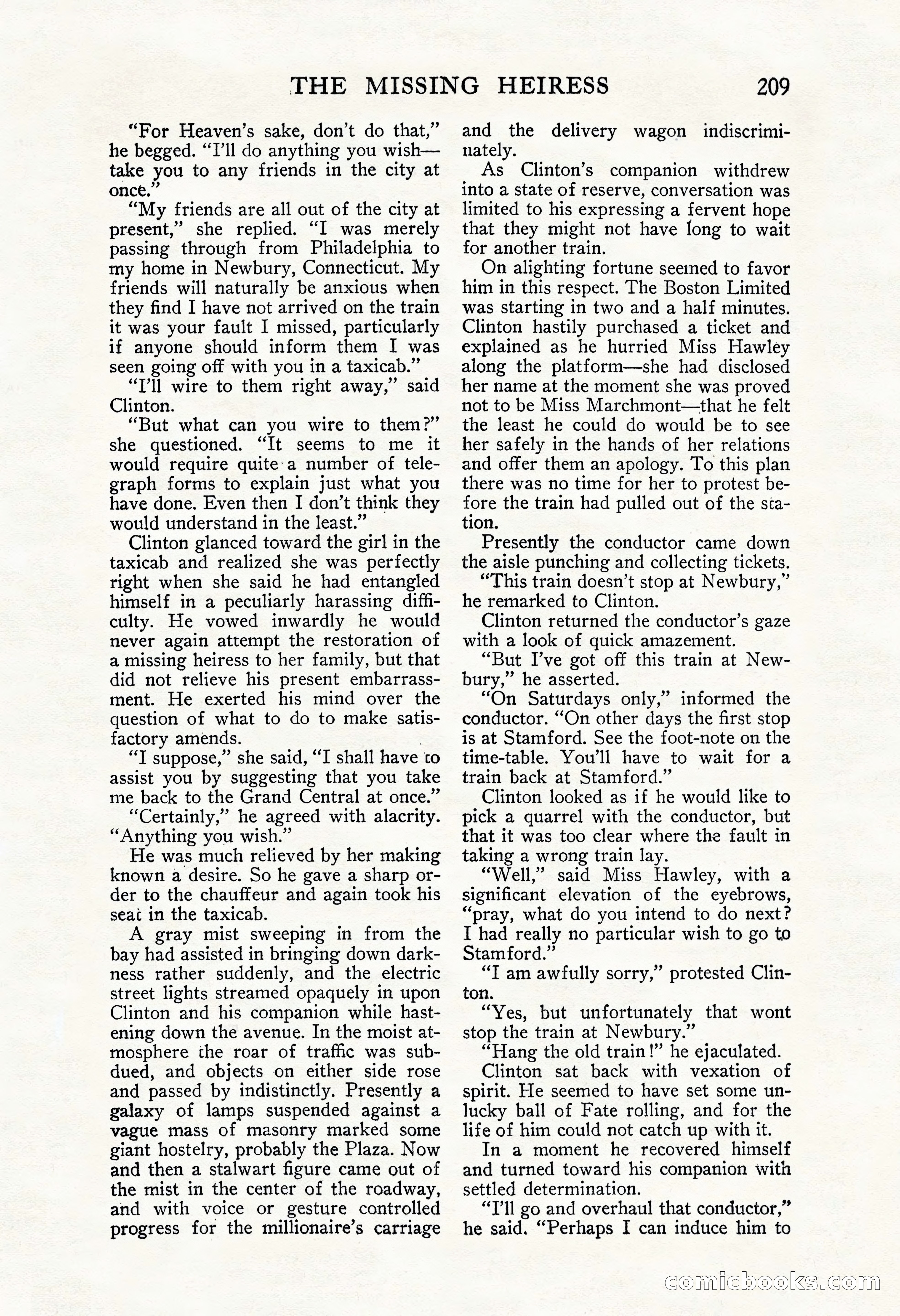 The Blue Book Magazine, November 1909 — page 213 of 254