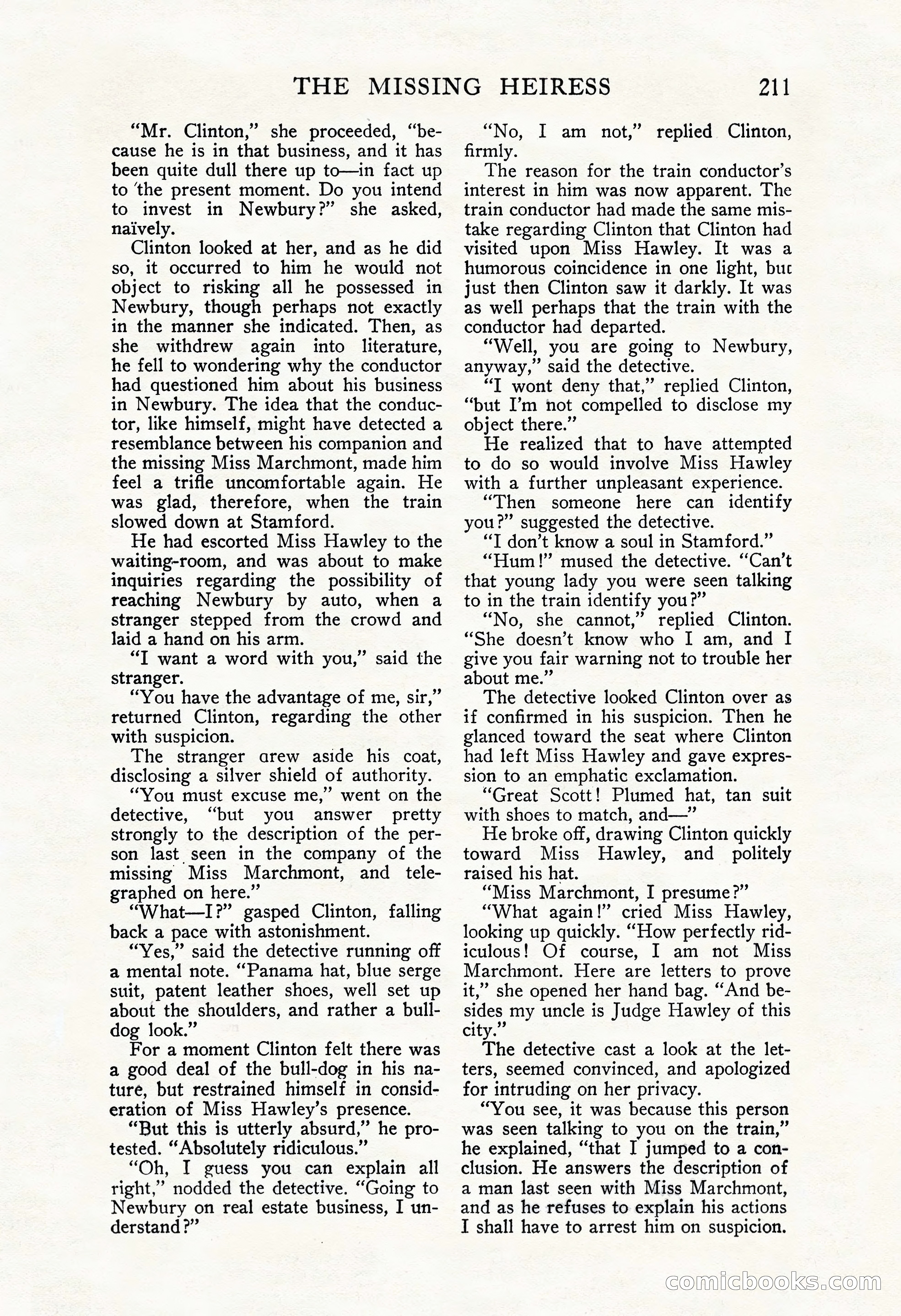 The Blue Book Magazine, November 1909 — page 215 of 254