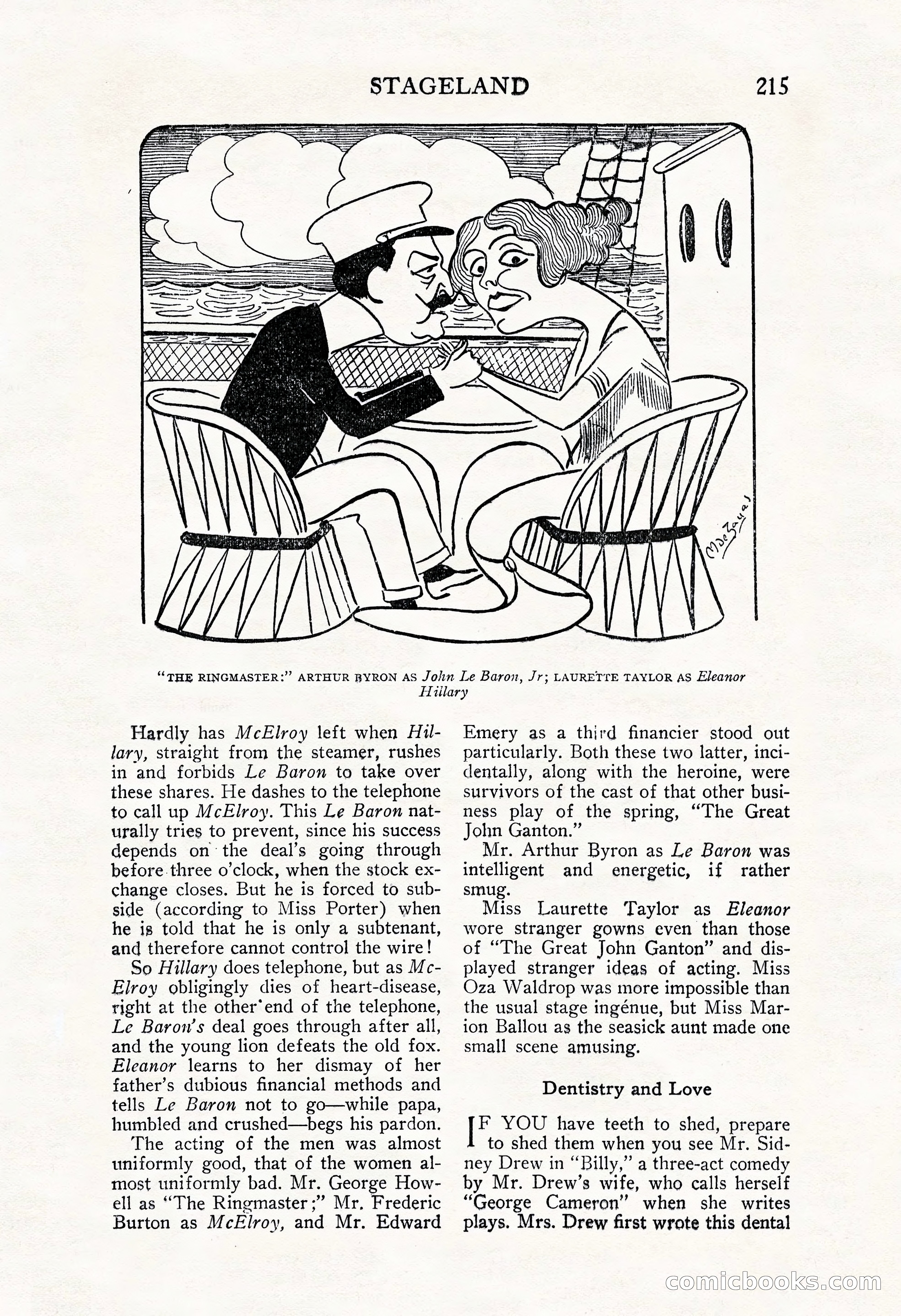 The Blue Book Magazine, November 1909 — page 219 of 254