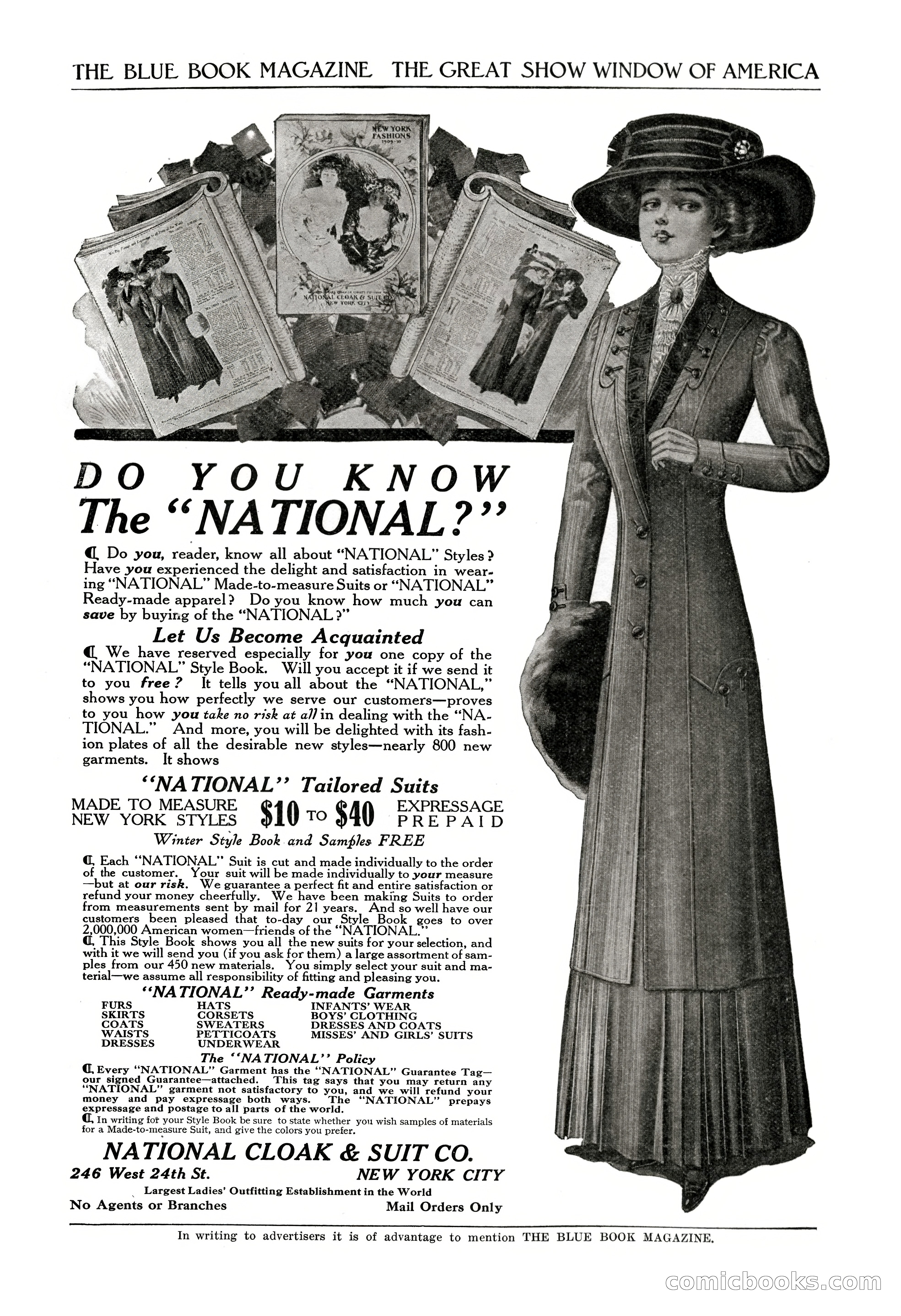 The Blue Book Magazine, November 1909 — page 233 of 254