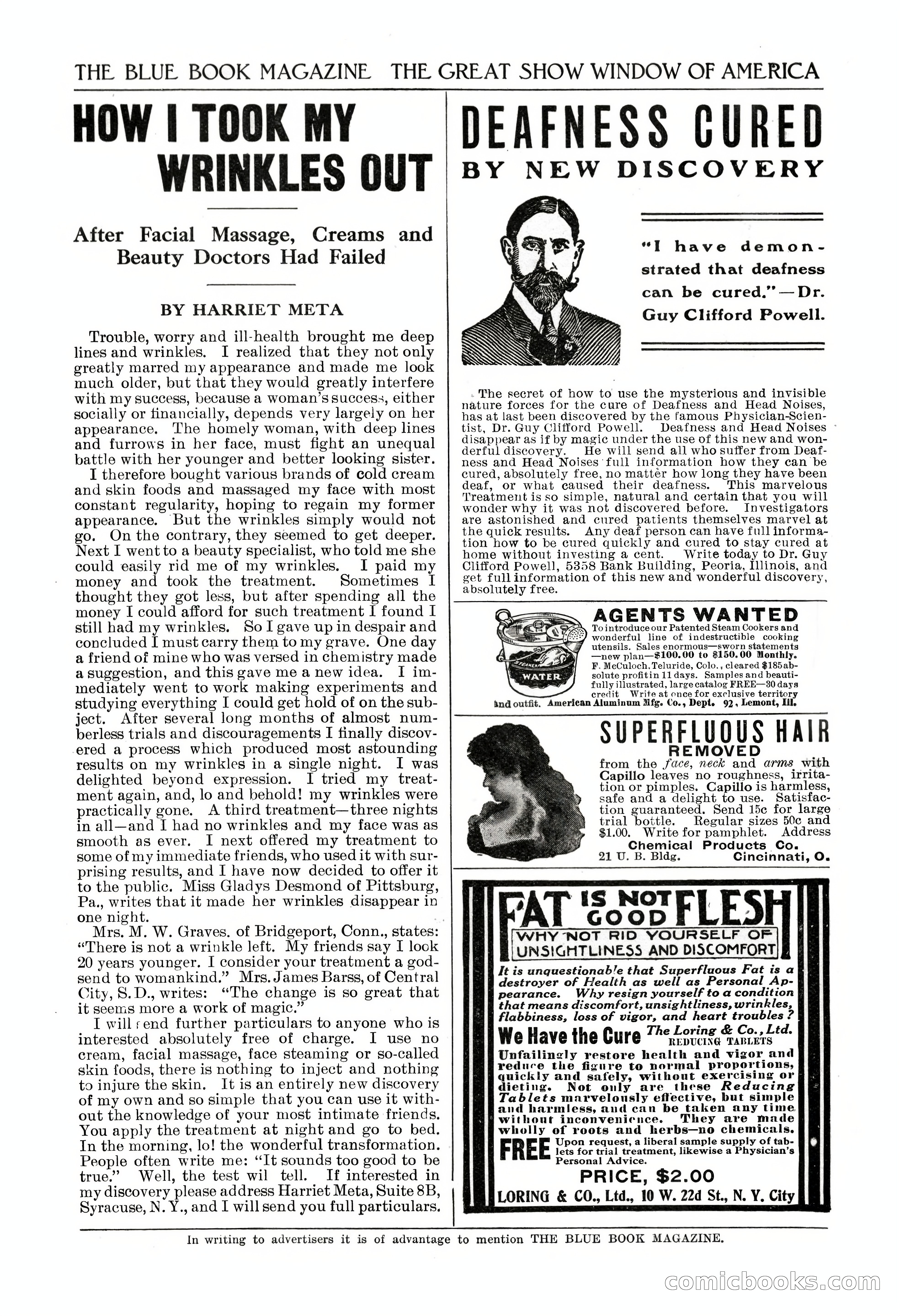 The Blue Book Magazine, November 1909 — page 242 of 254