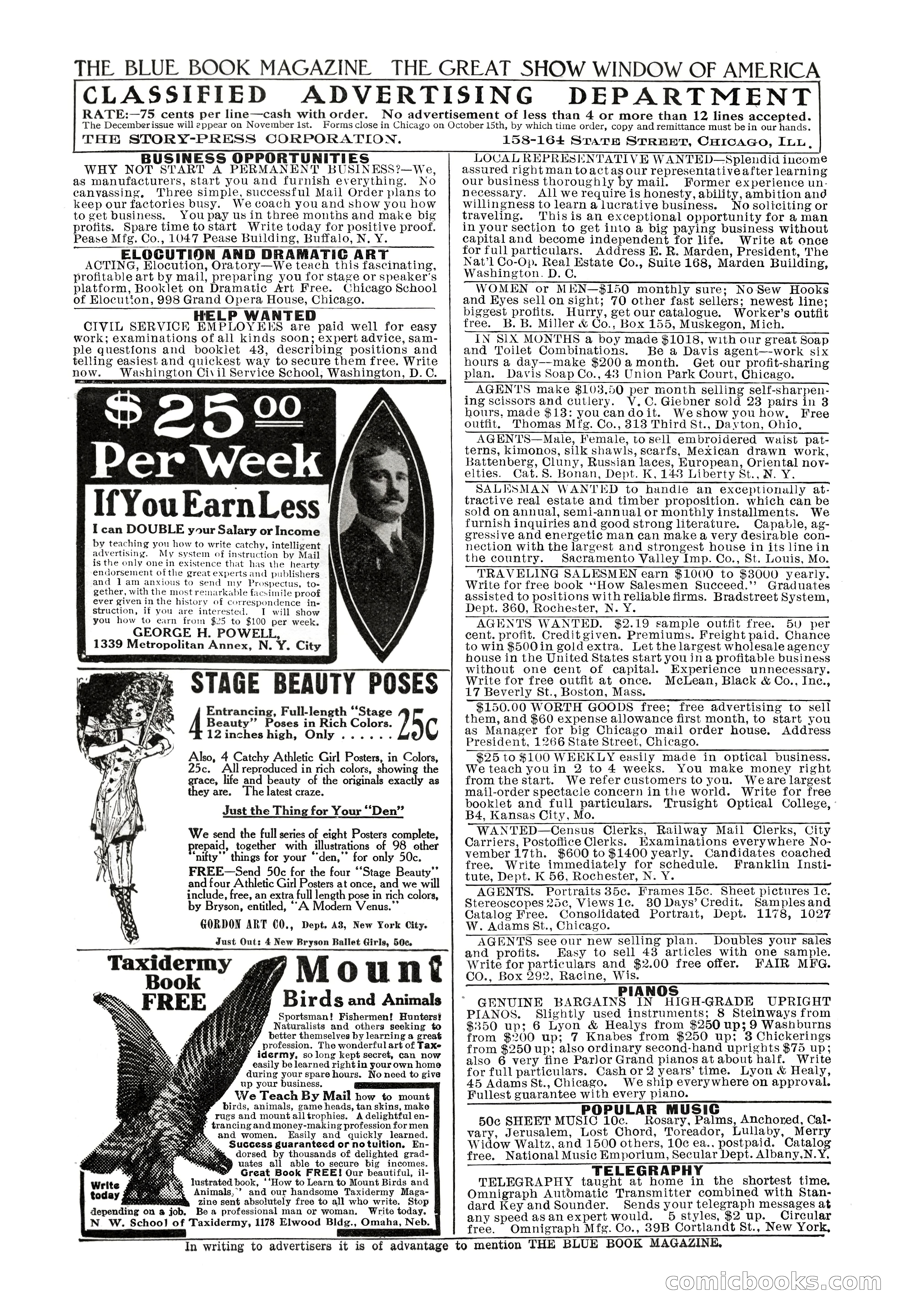 The Blue Book Magazine, November 1909 — page 248 of 254