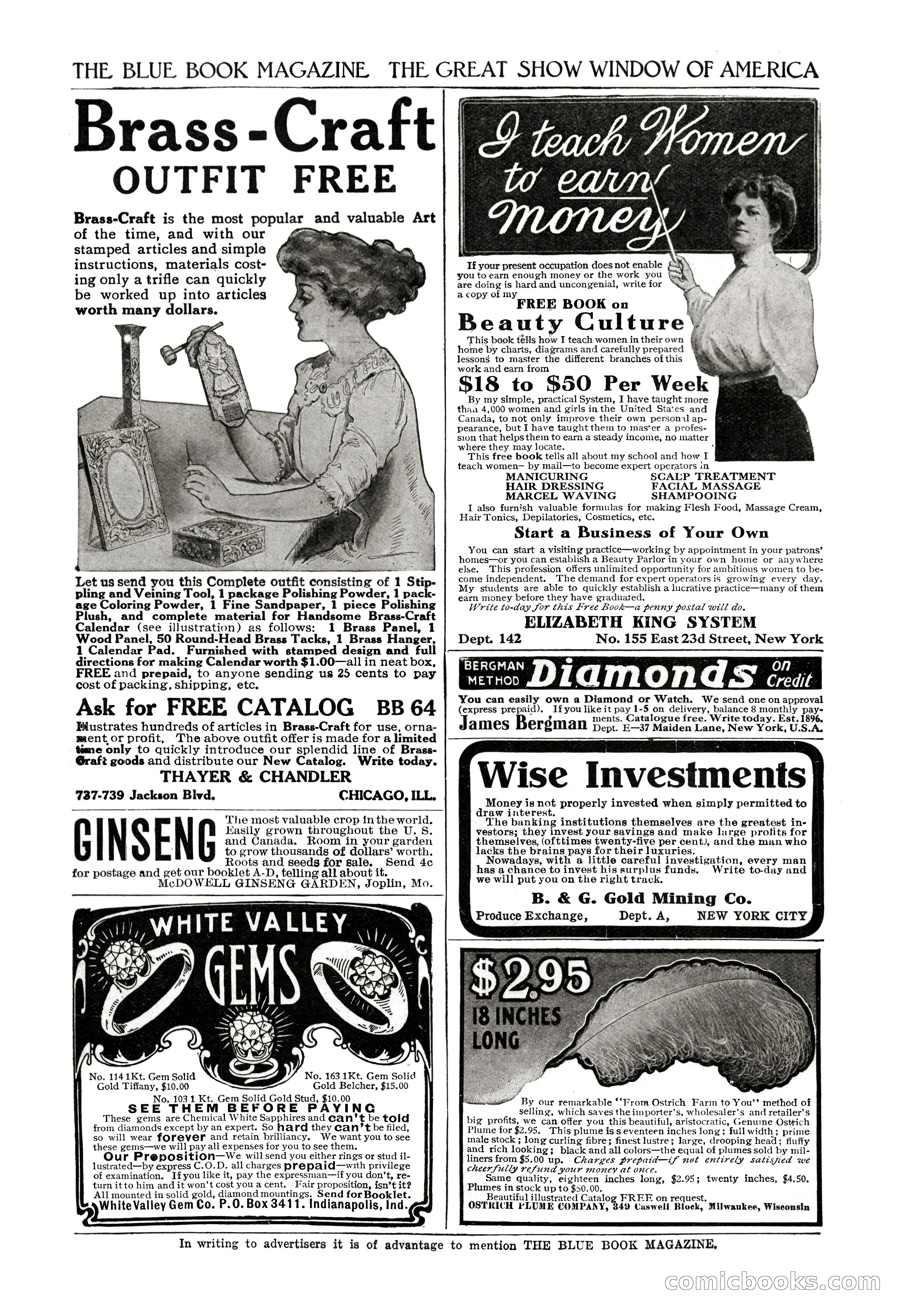 The Blue Book Magazine, November 1909 — page 250 of 254