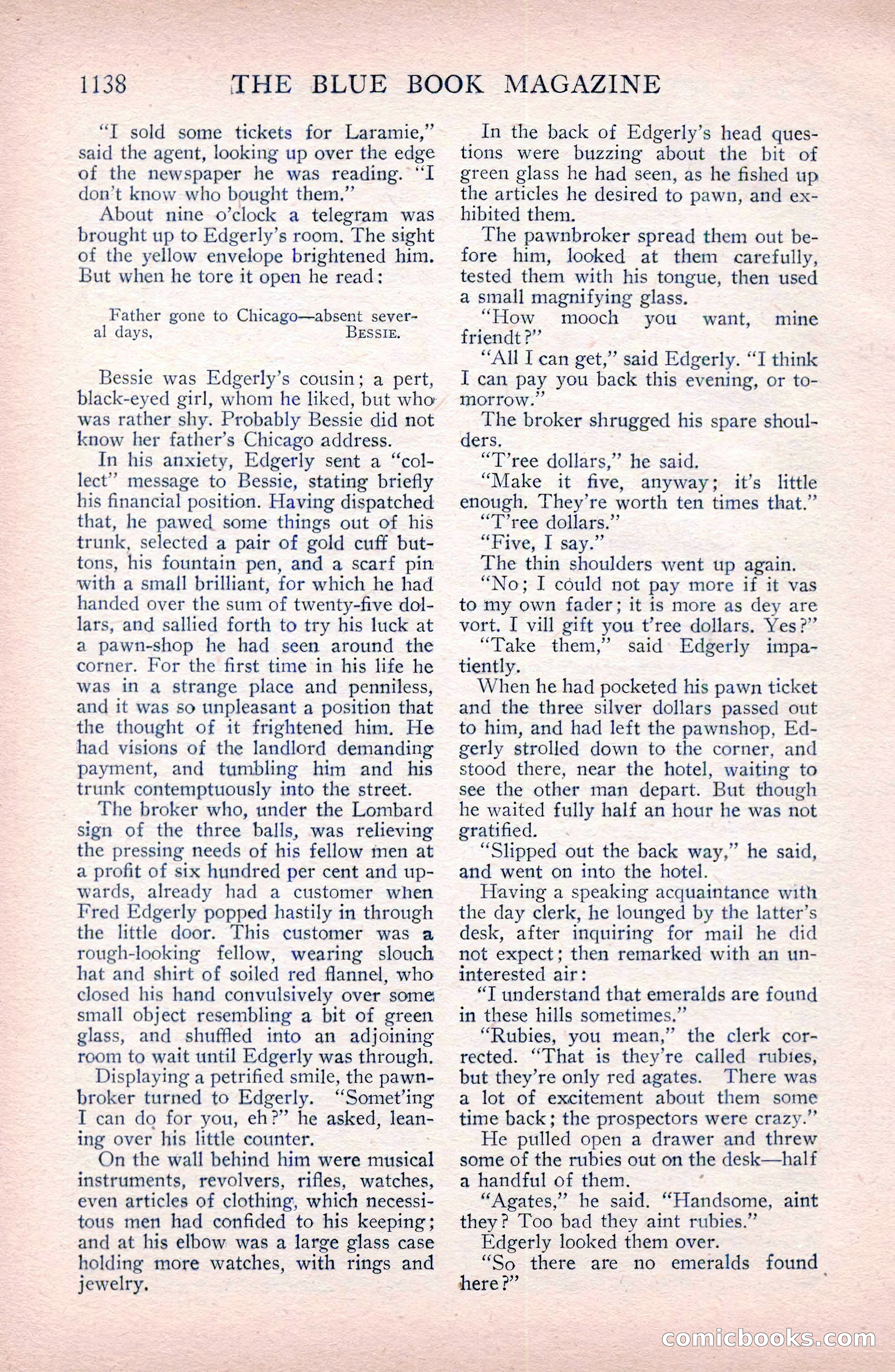 The Blue Book Magazine, April 1911 — page 54 of 250