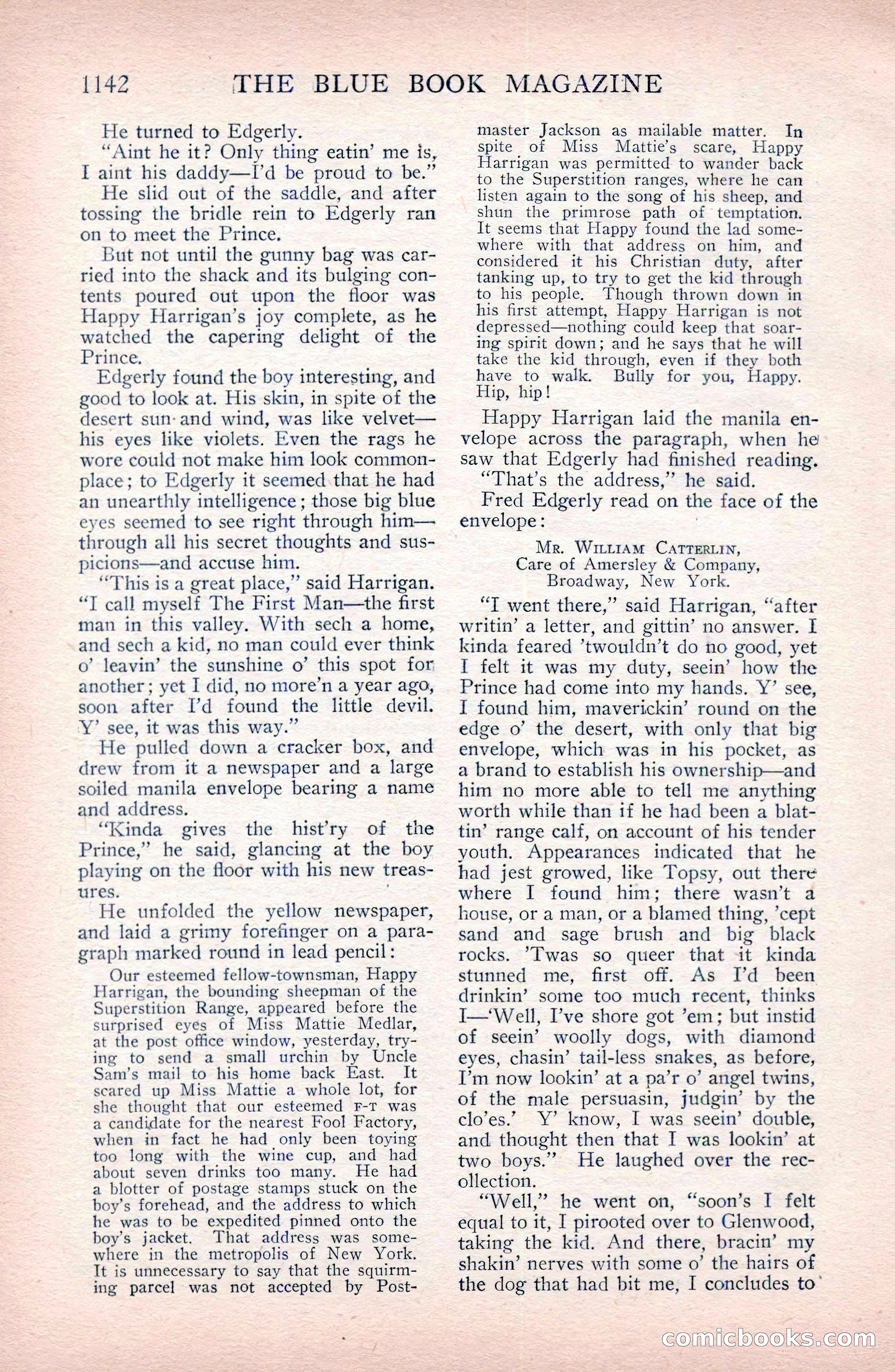 The Blue Book Magazine, April 1911 — page 58 of 250