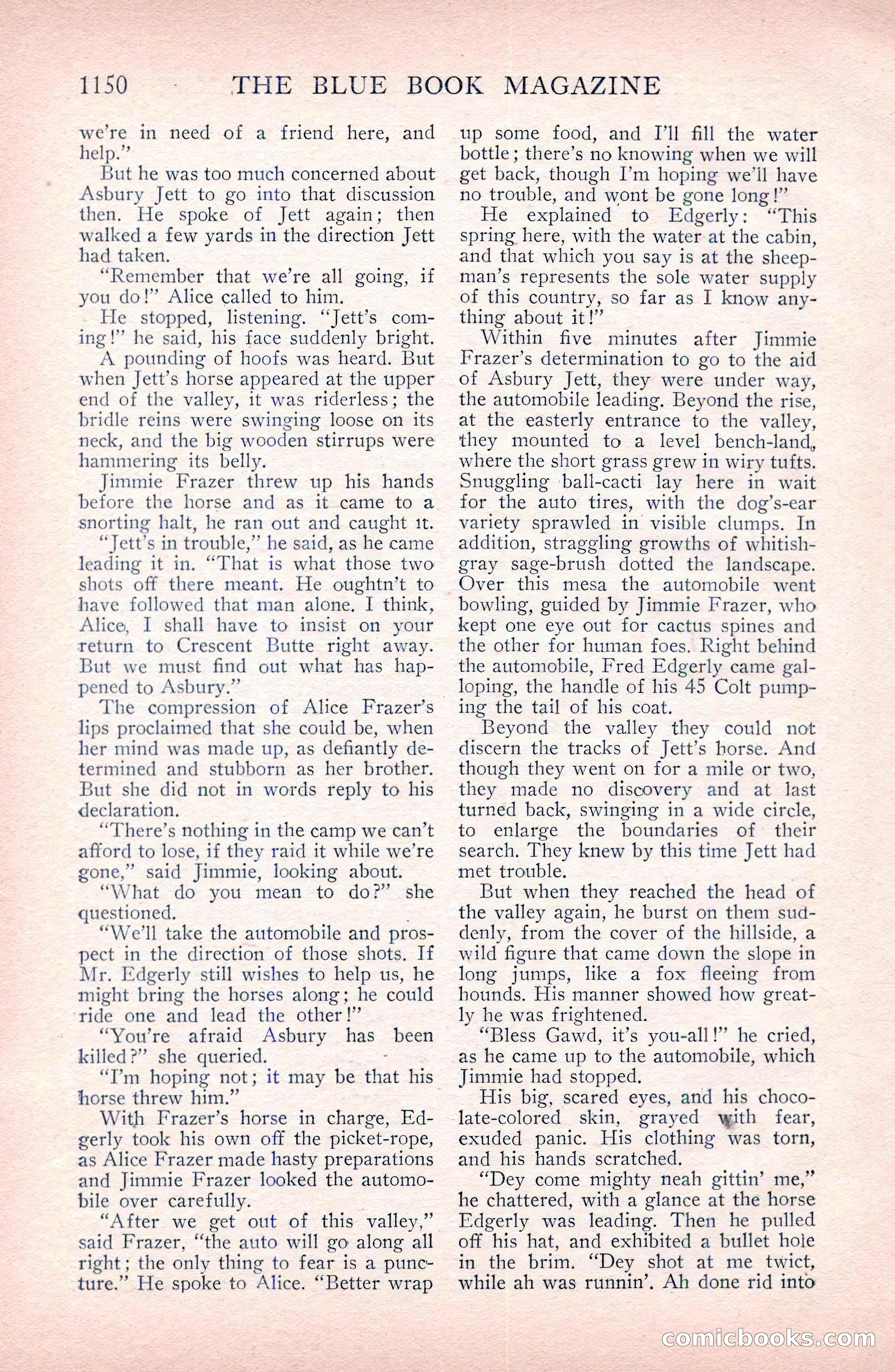 The Blue Book Magazine, April 1911 — page 66 of 250