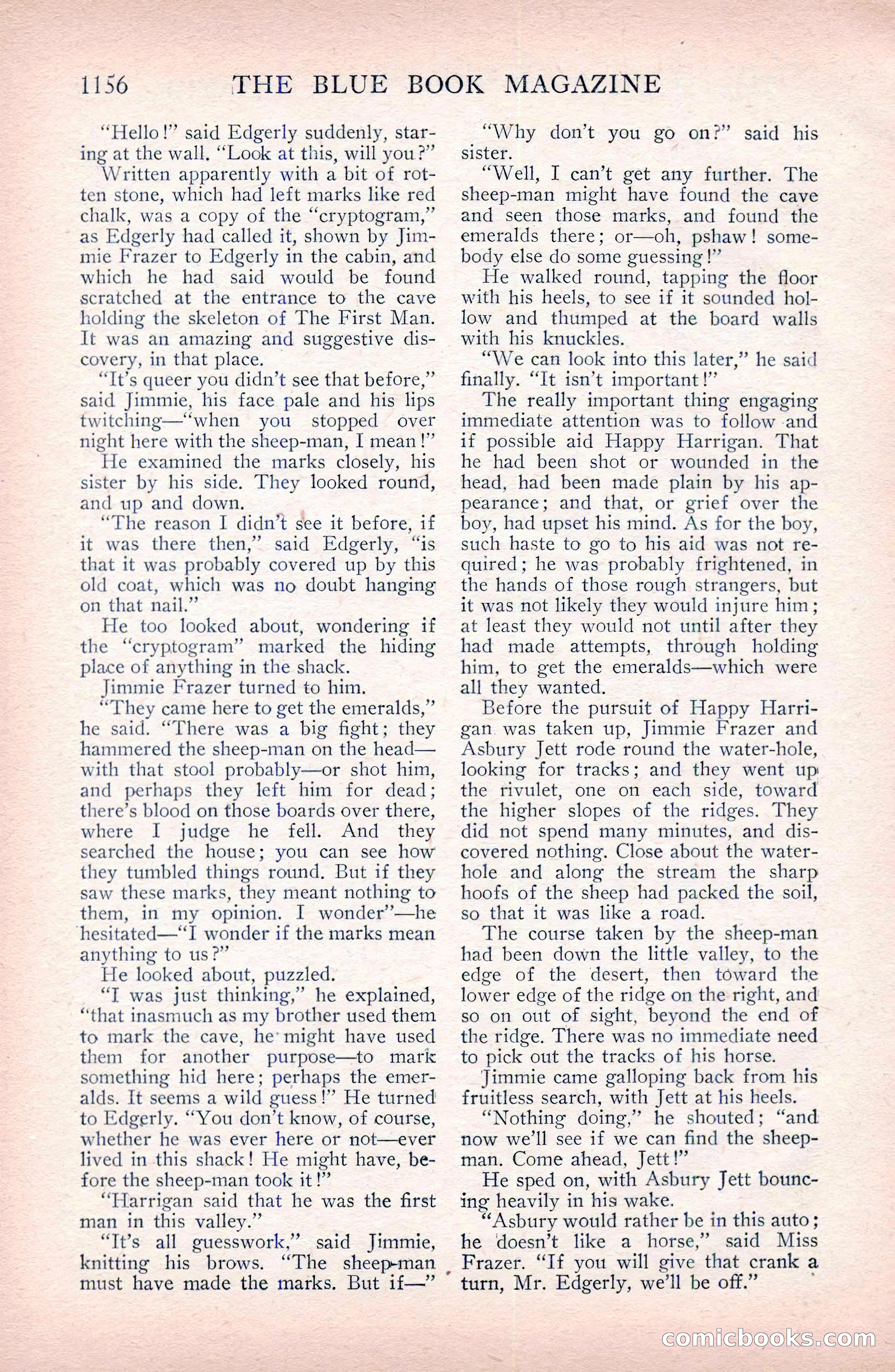The Blue Book Magazine, April 1911 — page 72 of 250