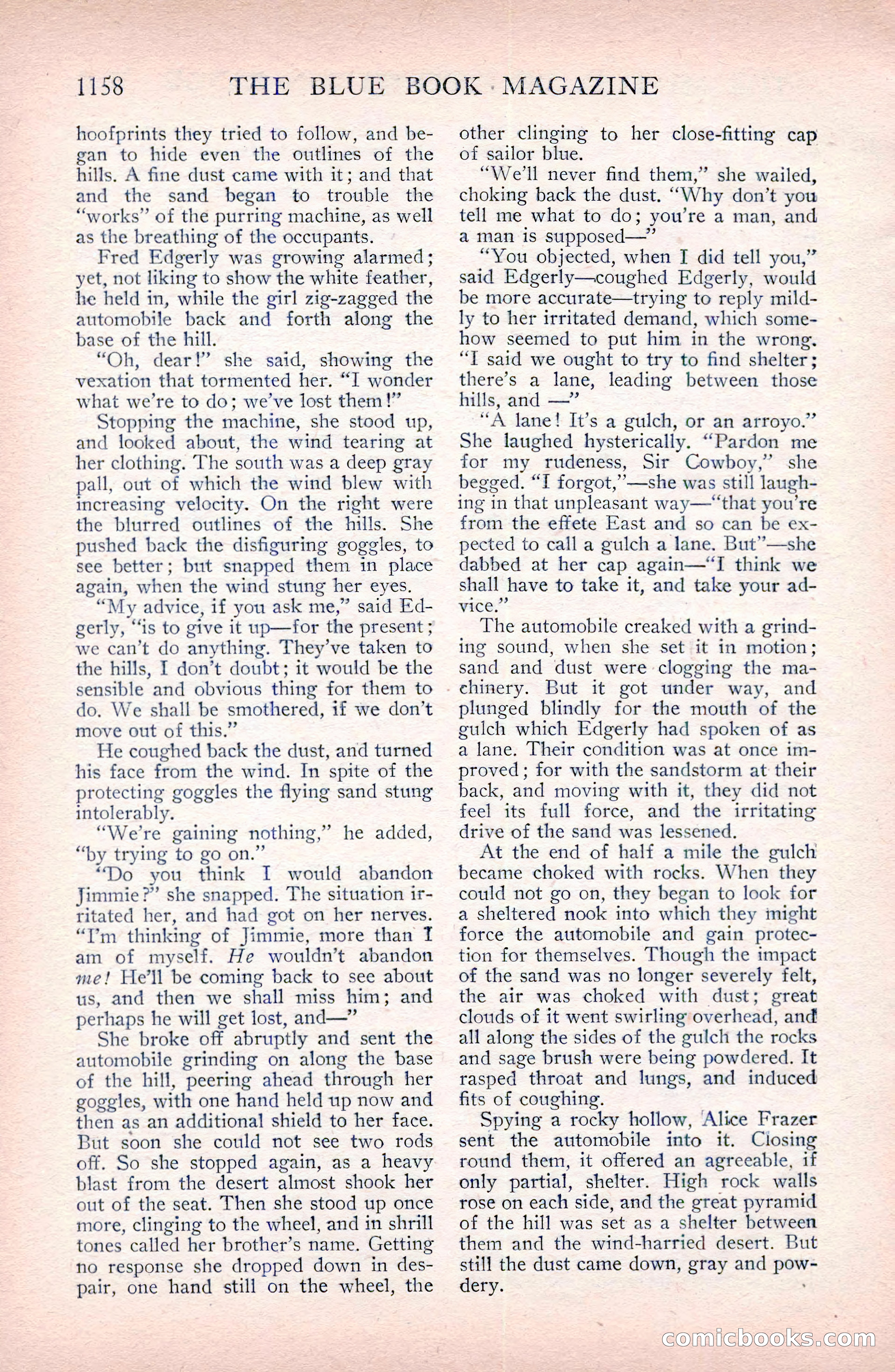 The Blue Book Magazine, April 1911 — page 74 of 250