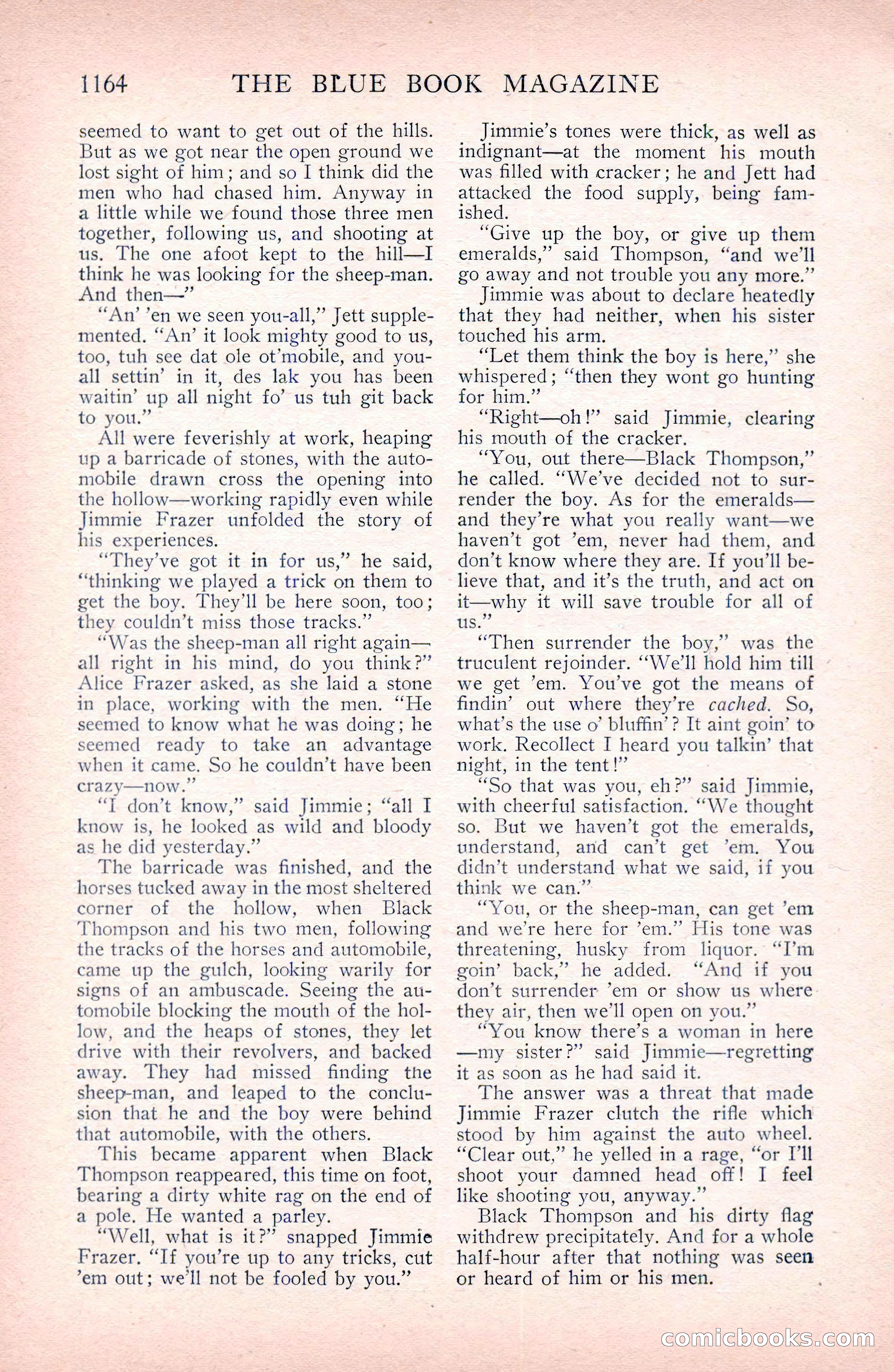 The Blue Book Magazine, April 1911 — page 80 of 250