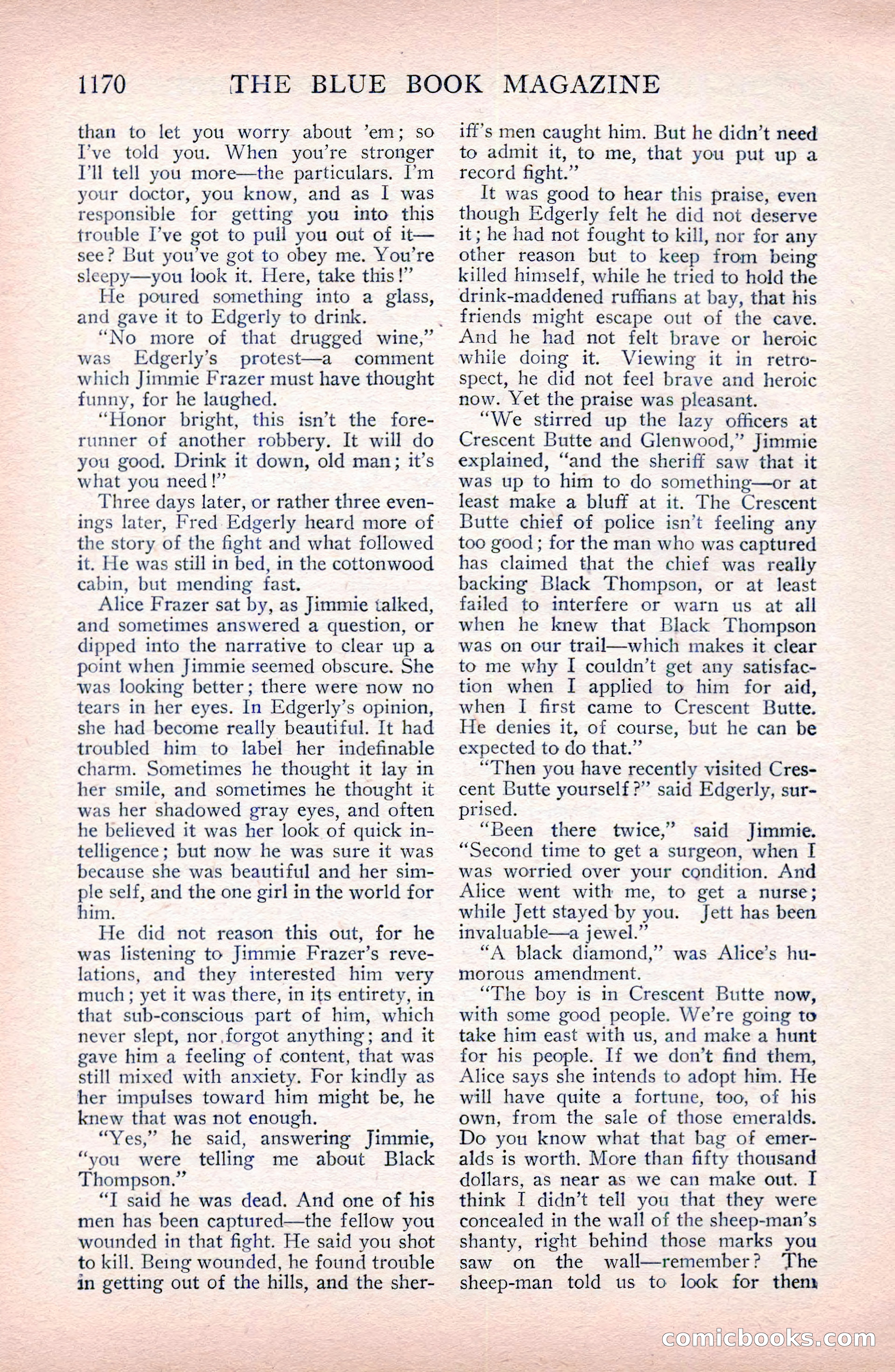 The Blue Book Magazine, April 1911 — page 86 of 250