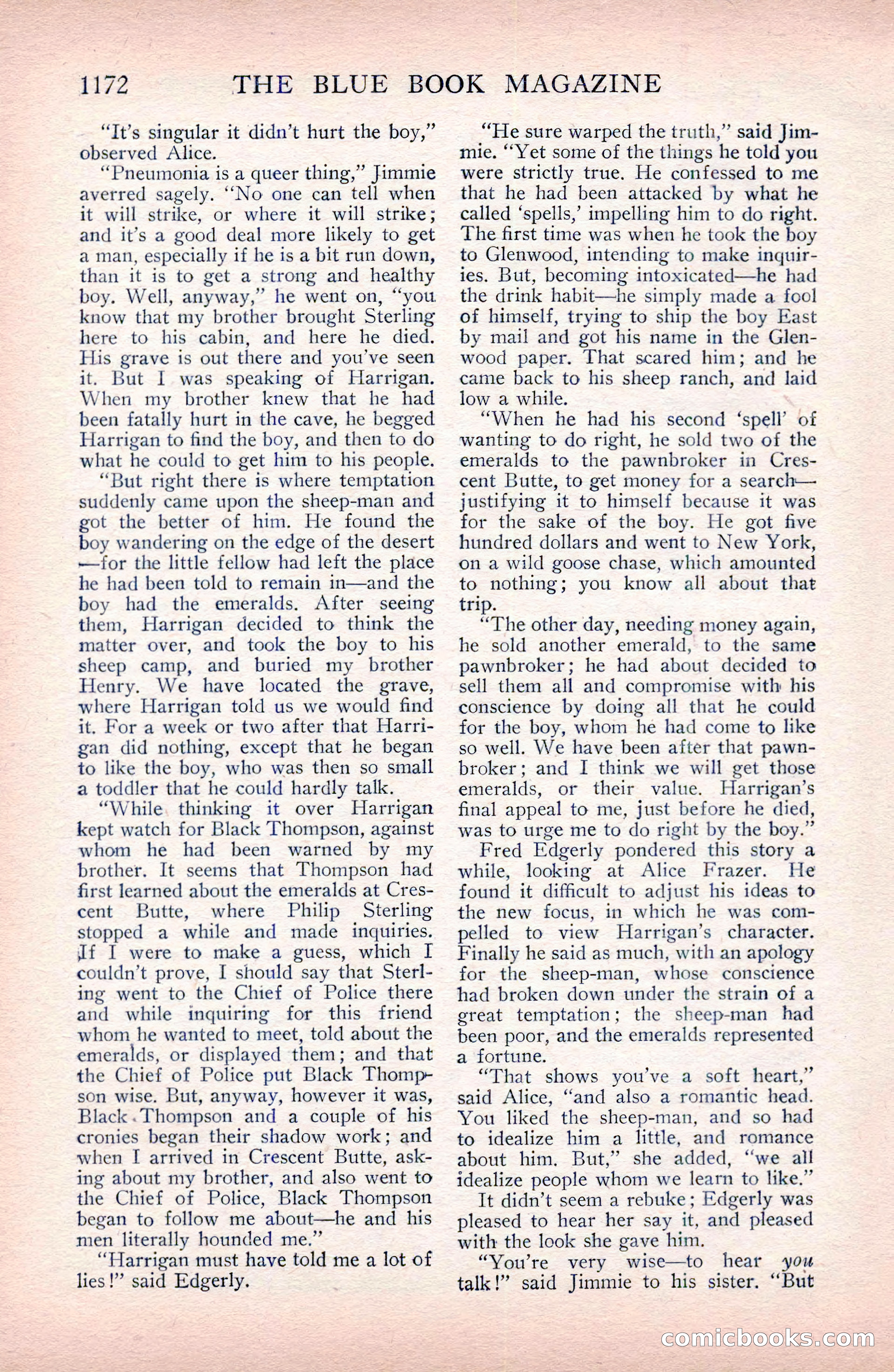The Blue Book Magazine, April 1911 — page 88 of 250