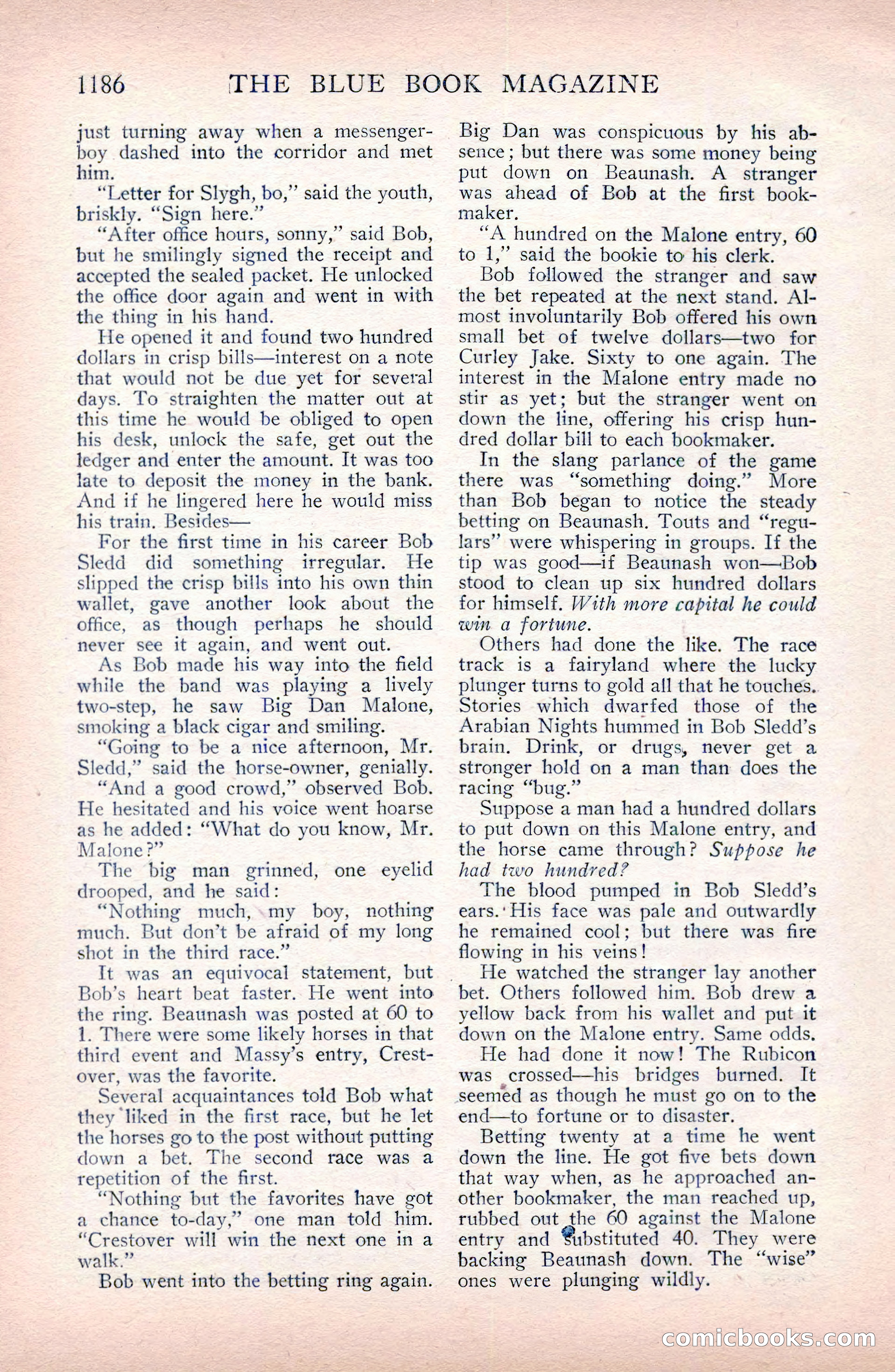 The Blue Book Magazine, April 1911 — page 102 of 250