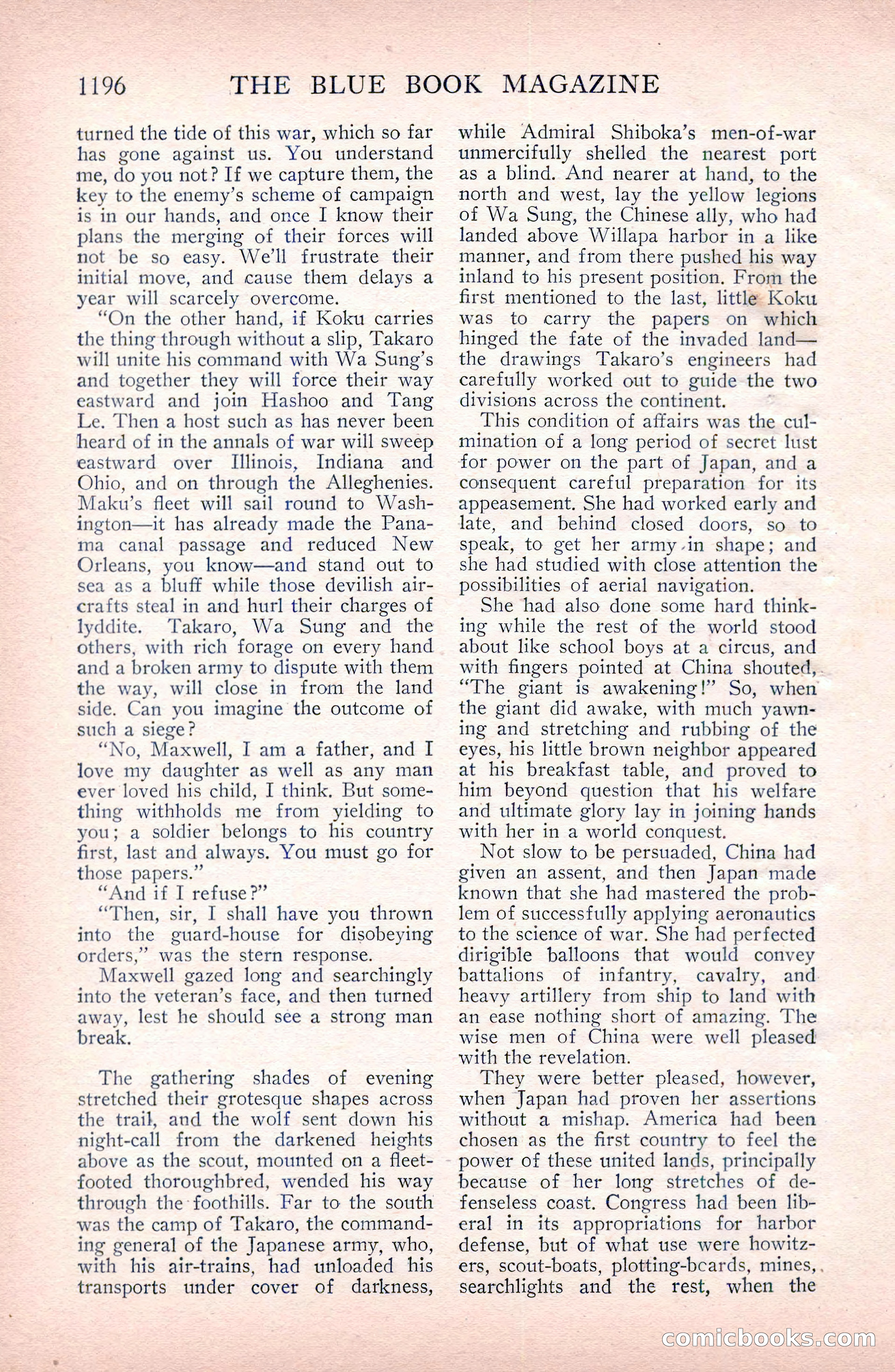 The Blue Book Magazine, April 1911 — page 112 of 250