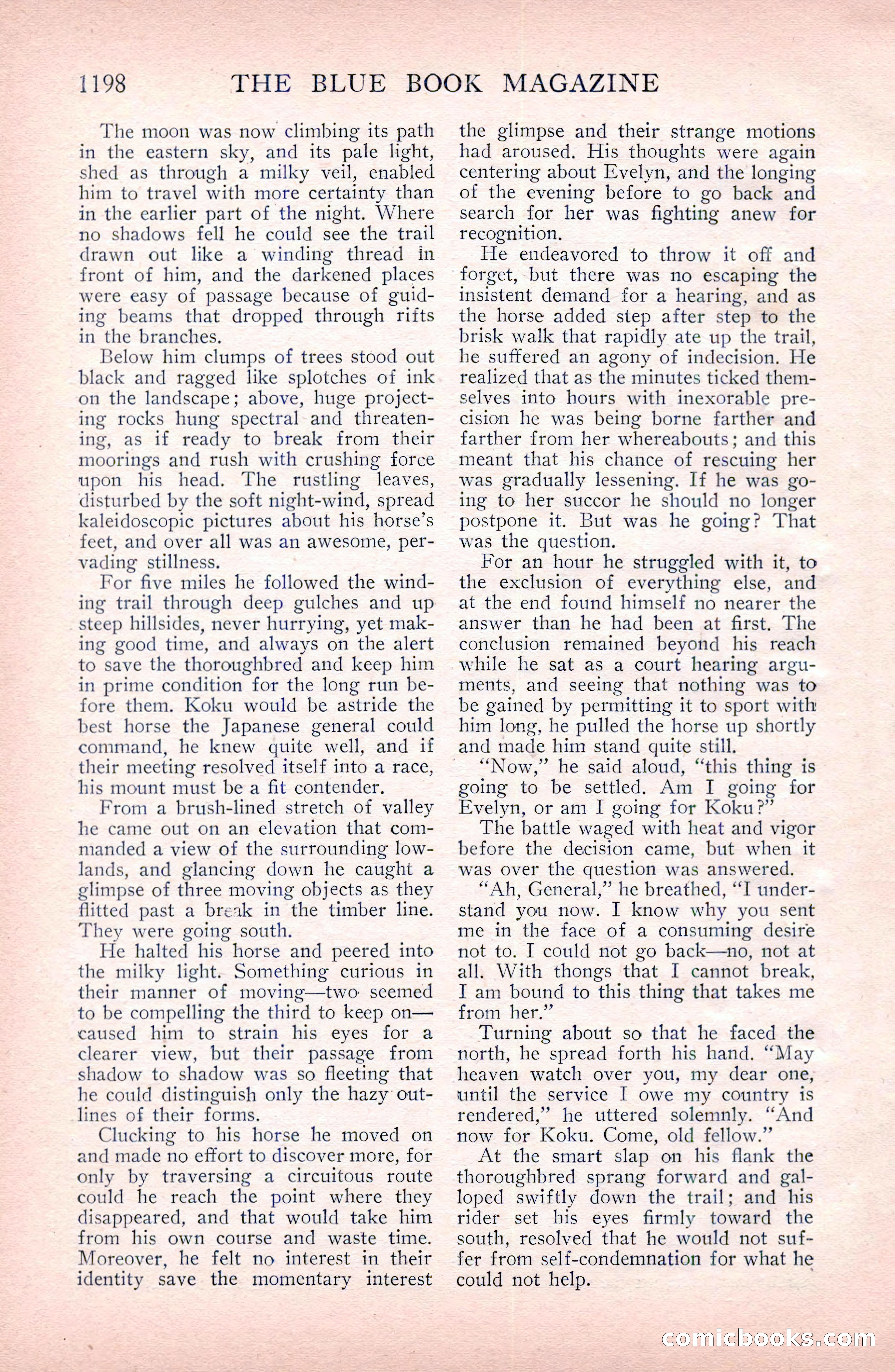 The Blue Book Magazine, April 1911 — page 114 of 250