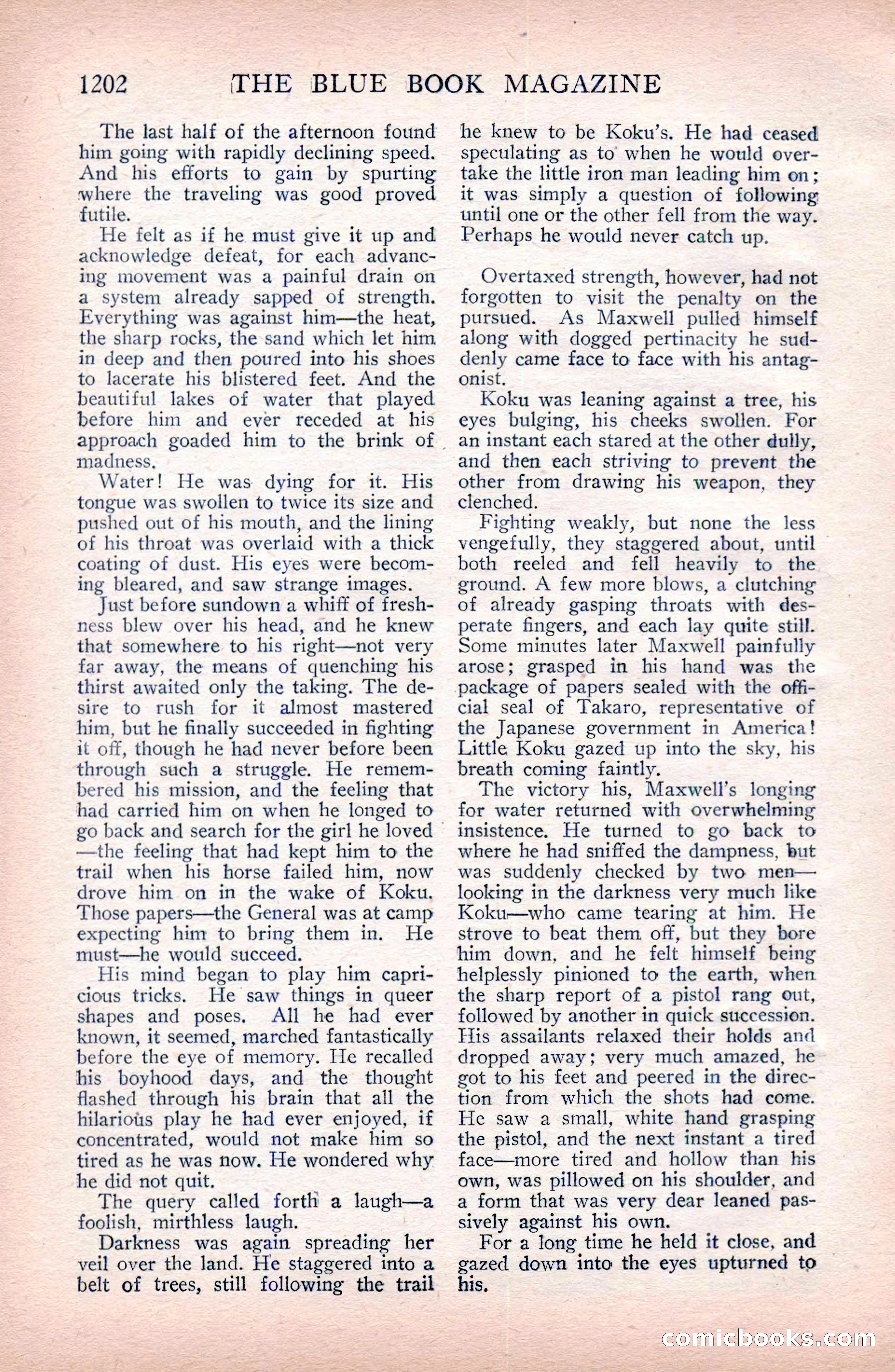 The Blue Book Magazine, April 1911 — page 118 of 250