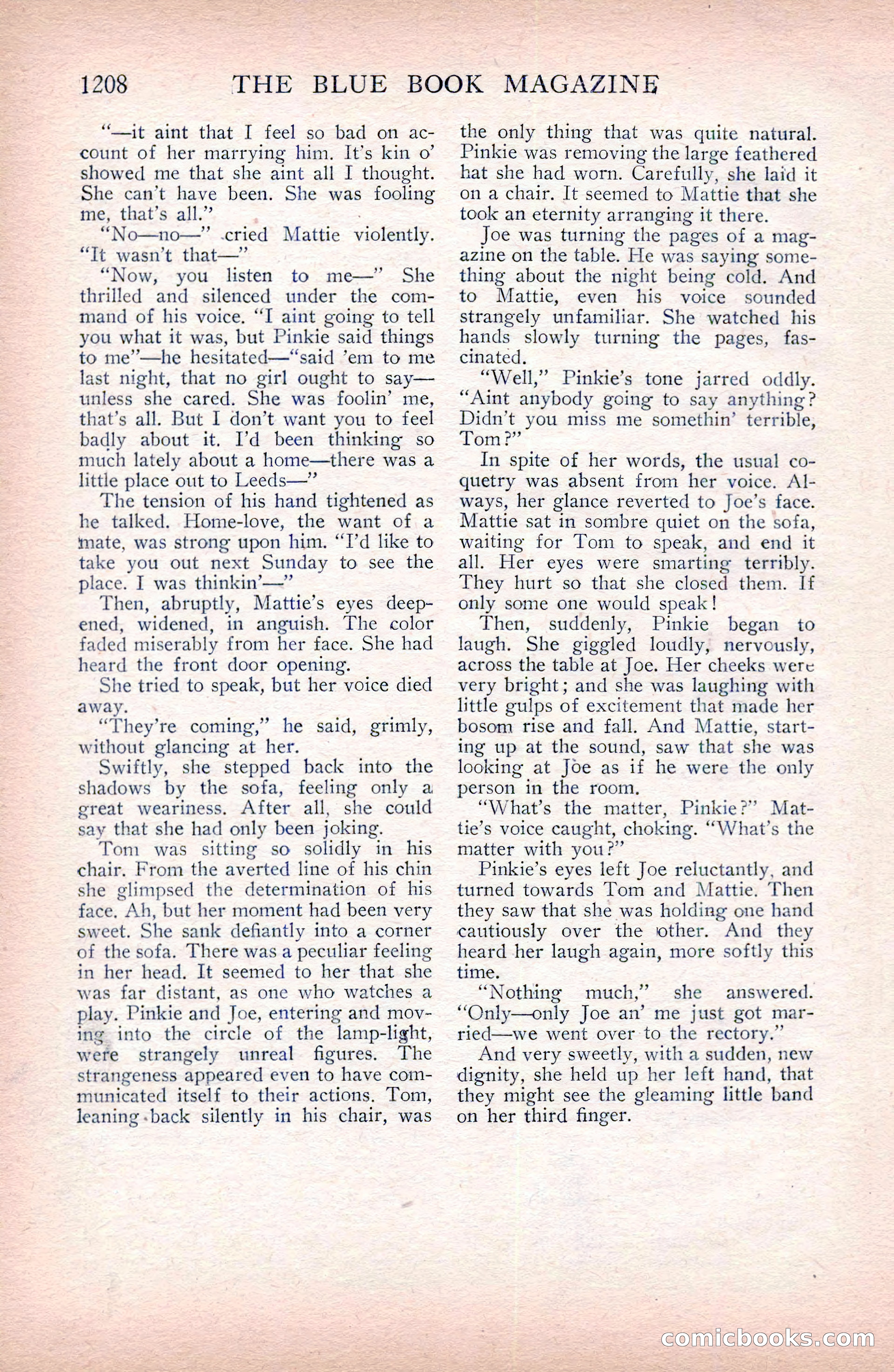 The Blue Book Magazine, April 1911 — page 124 of 250