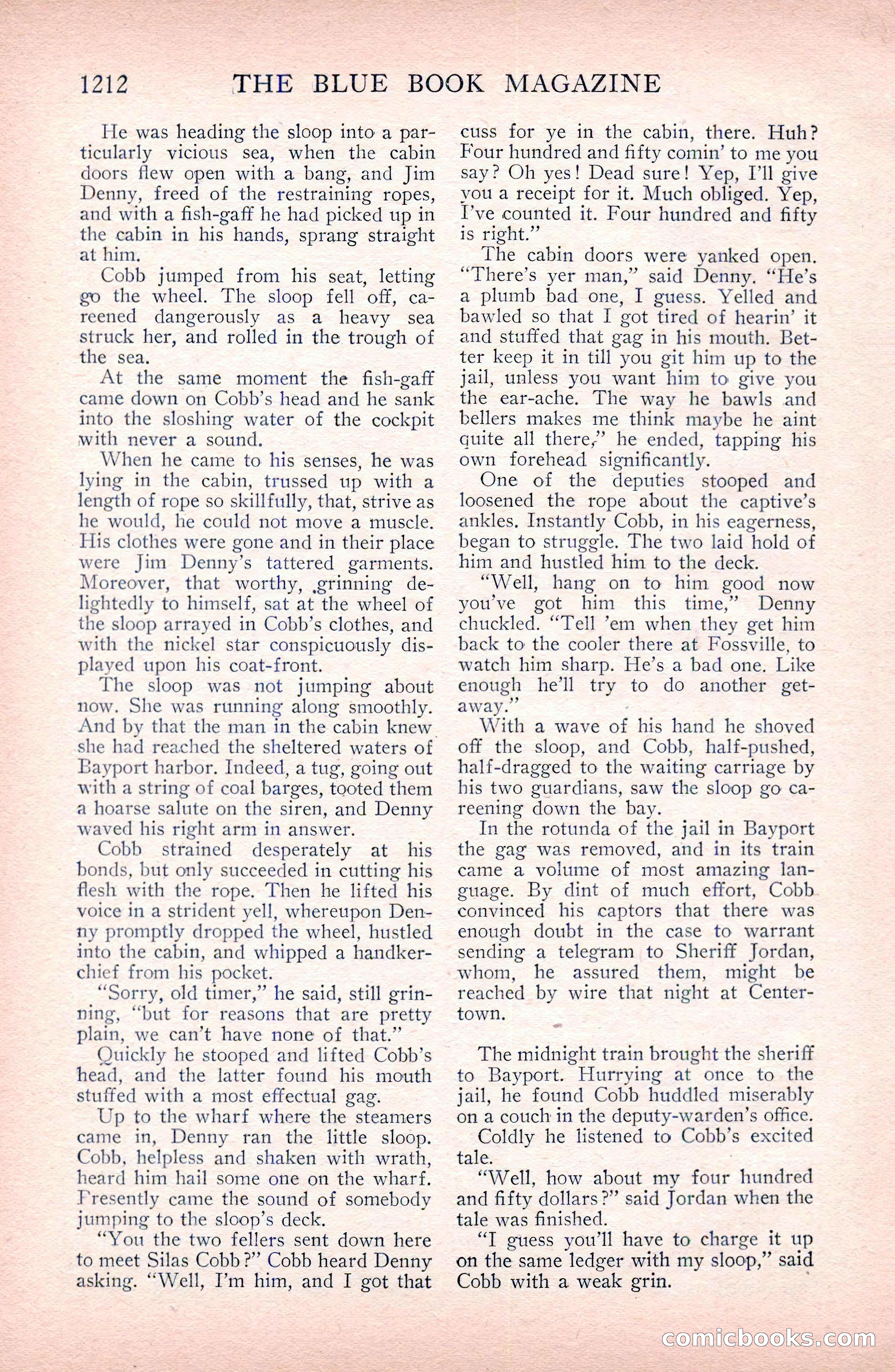 The Blue Book Magazine, April 1911 — page 128 of 250