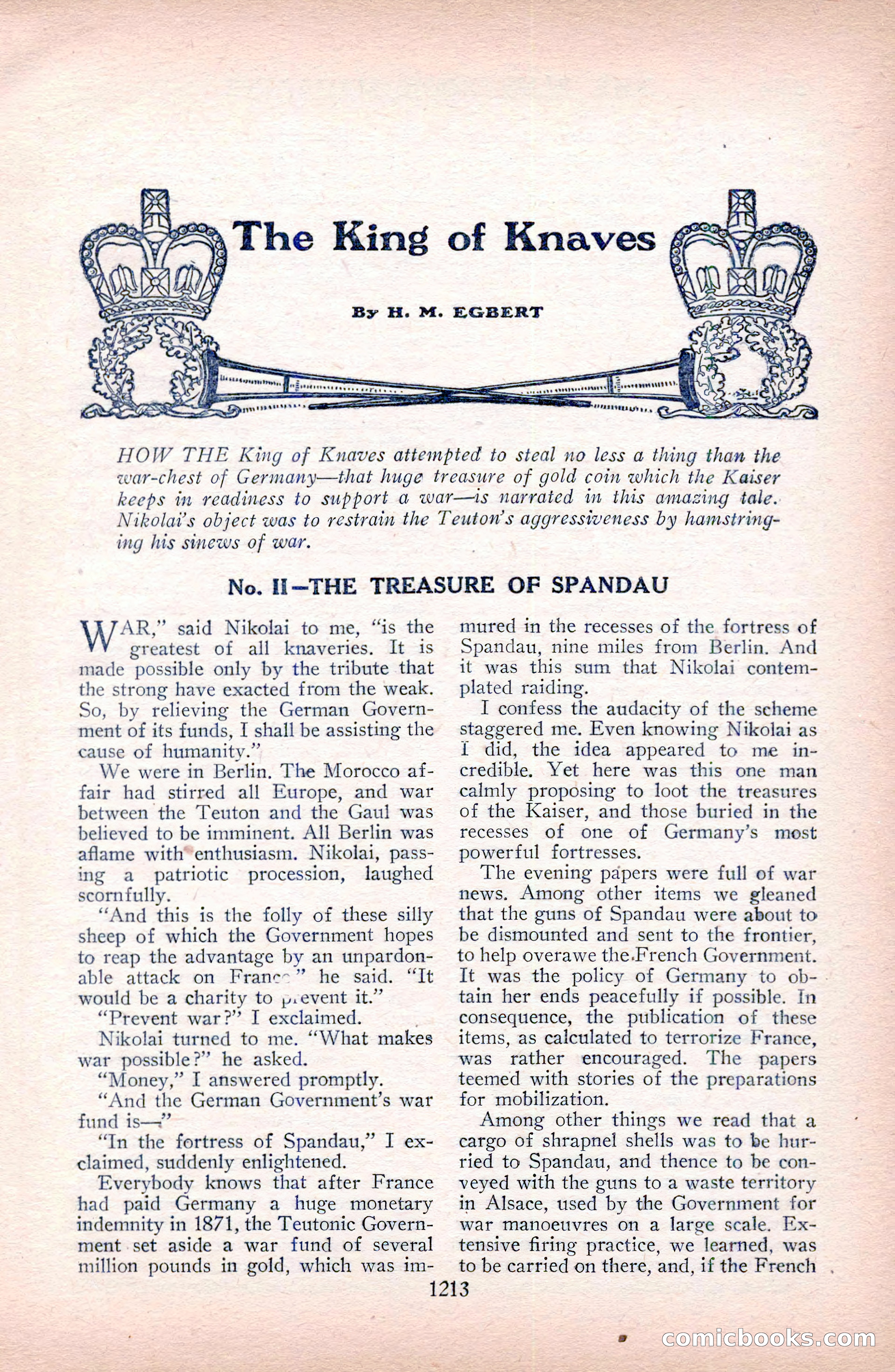 The Blue Book Magazine, April 1911 — page 129 of 250