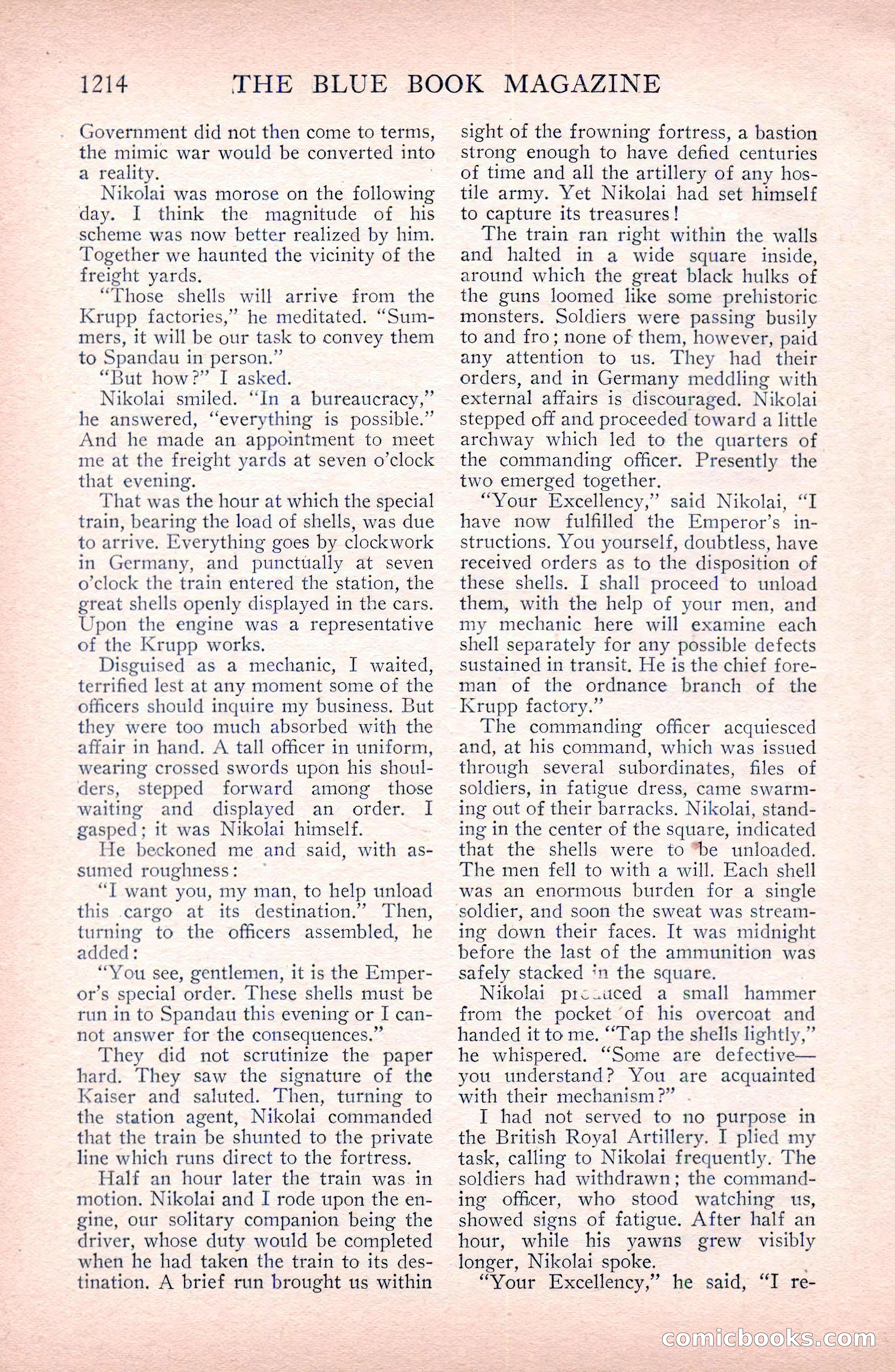 The Blue Book Magazine, April 1911 — page 130 of 250