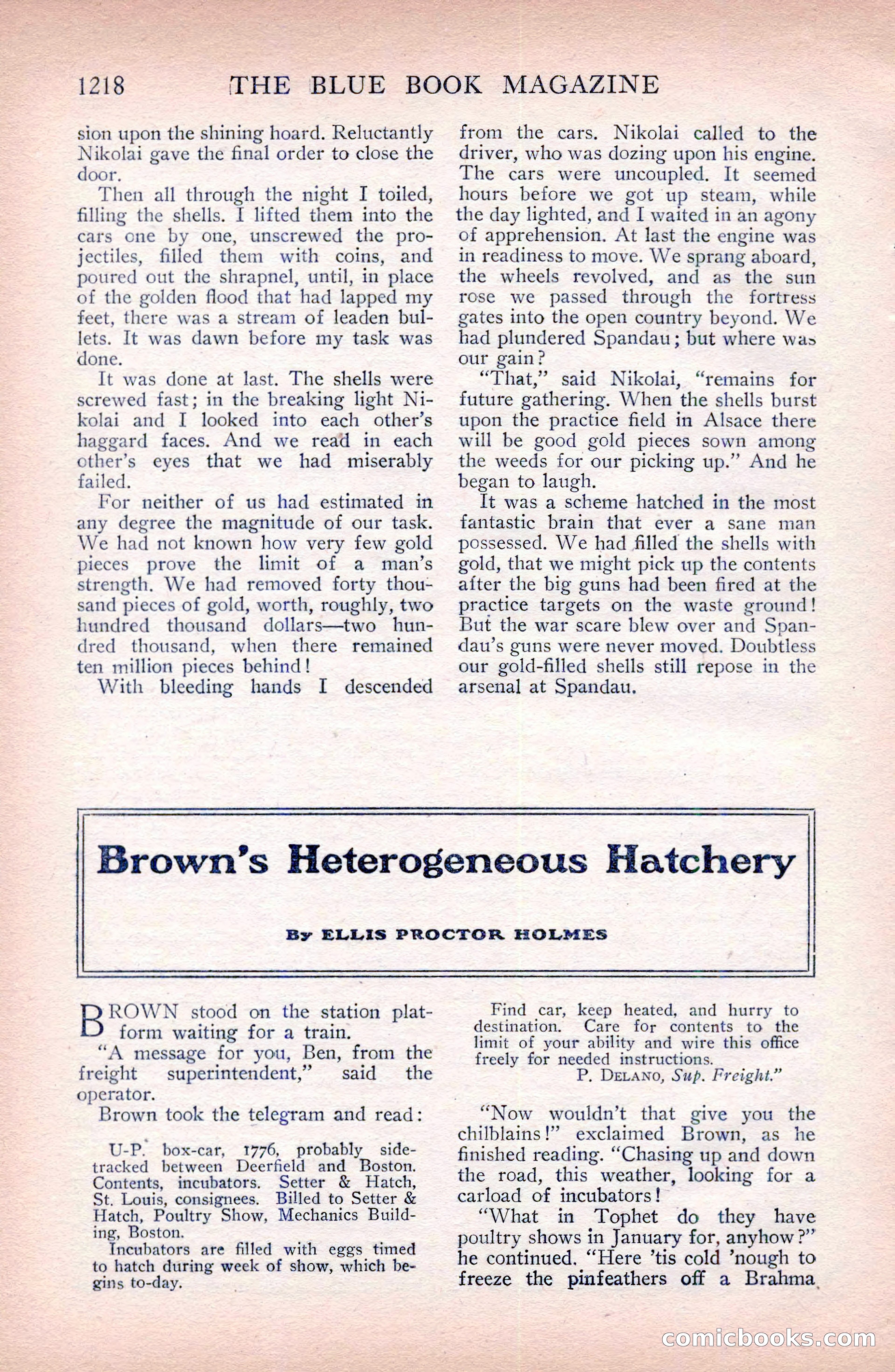 The Blue Book Magazine, April 1911 — page 134 of 250