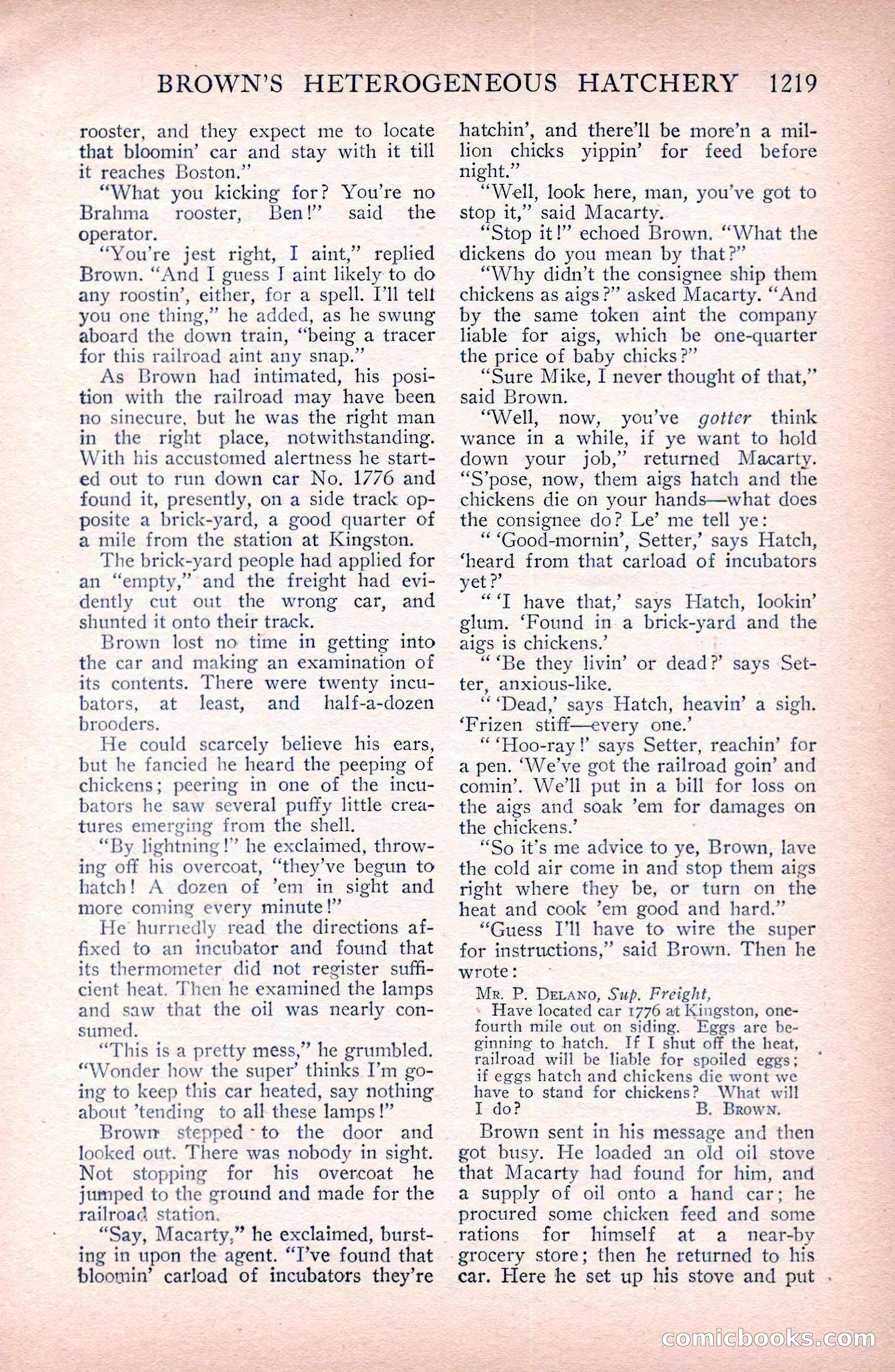 The Blue Book Magazine, April 1911 — page 135 of 250