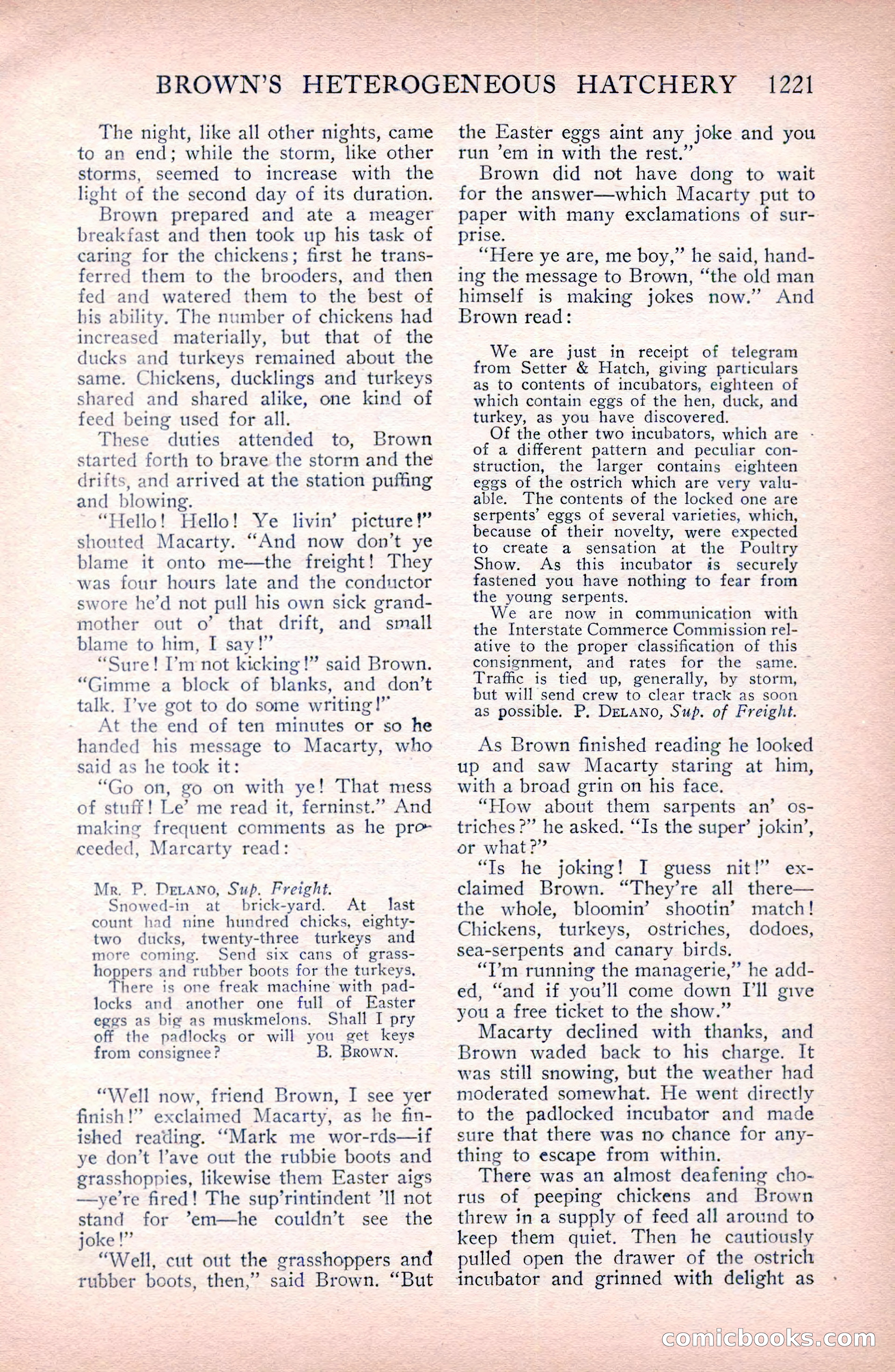 The Blue Book Magazine, April 1911 — page 137 of 250