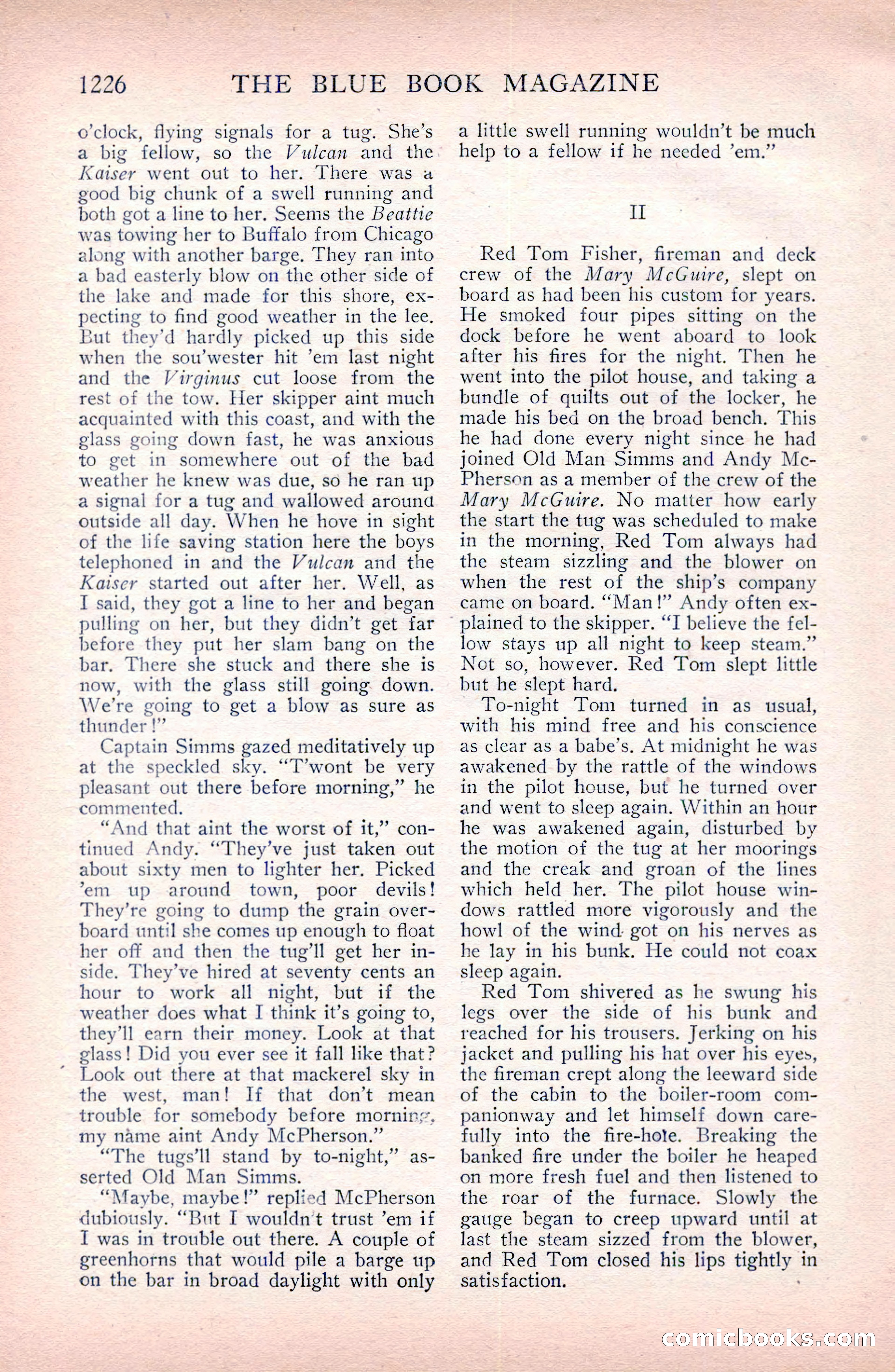 The Blue Book Magazine, April 1911 — page 142 of 250