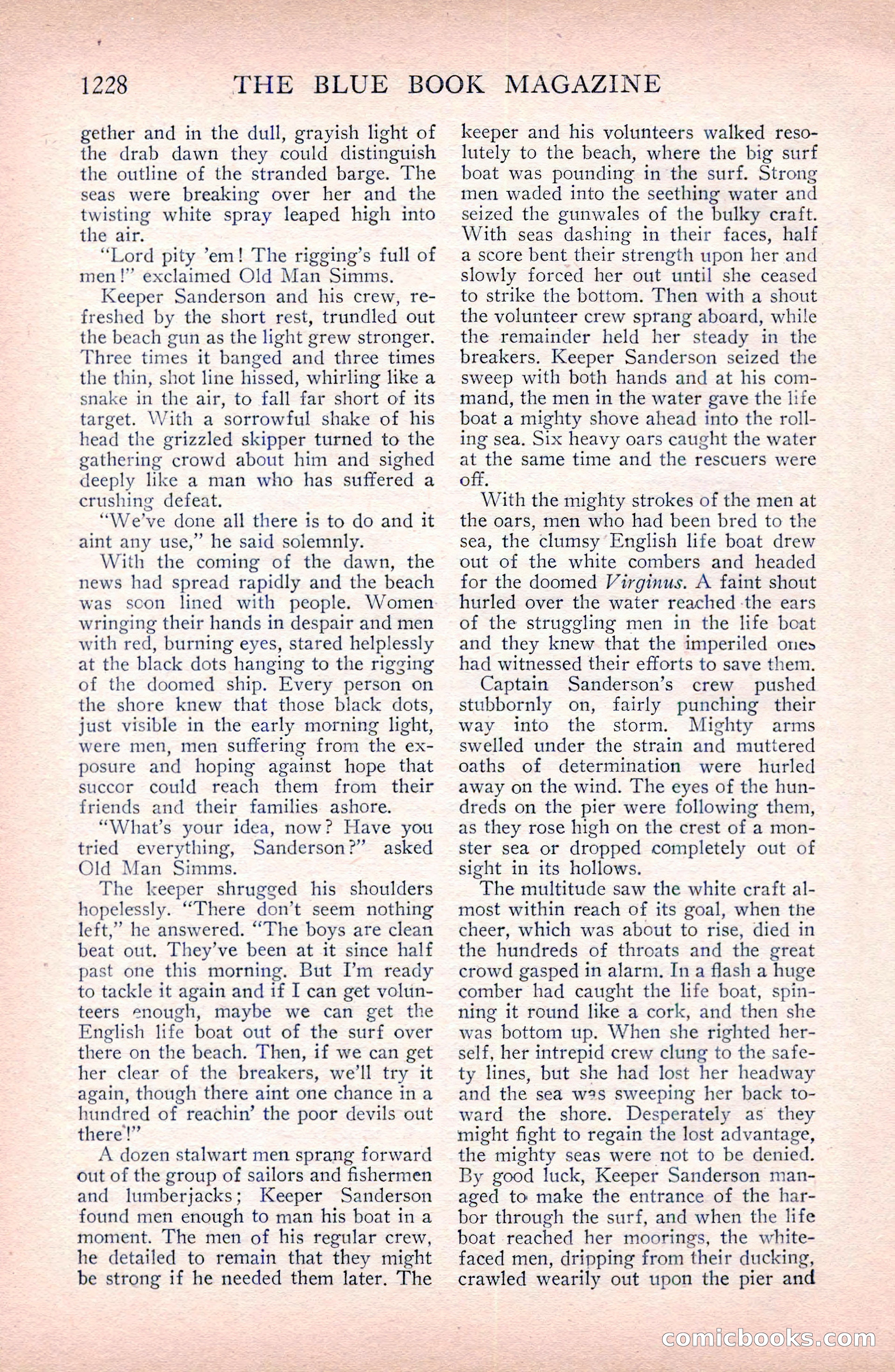 The Blue Book Magazine, April 1911 — page 144 of 250