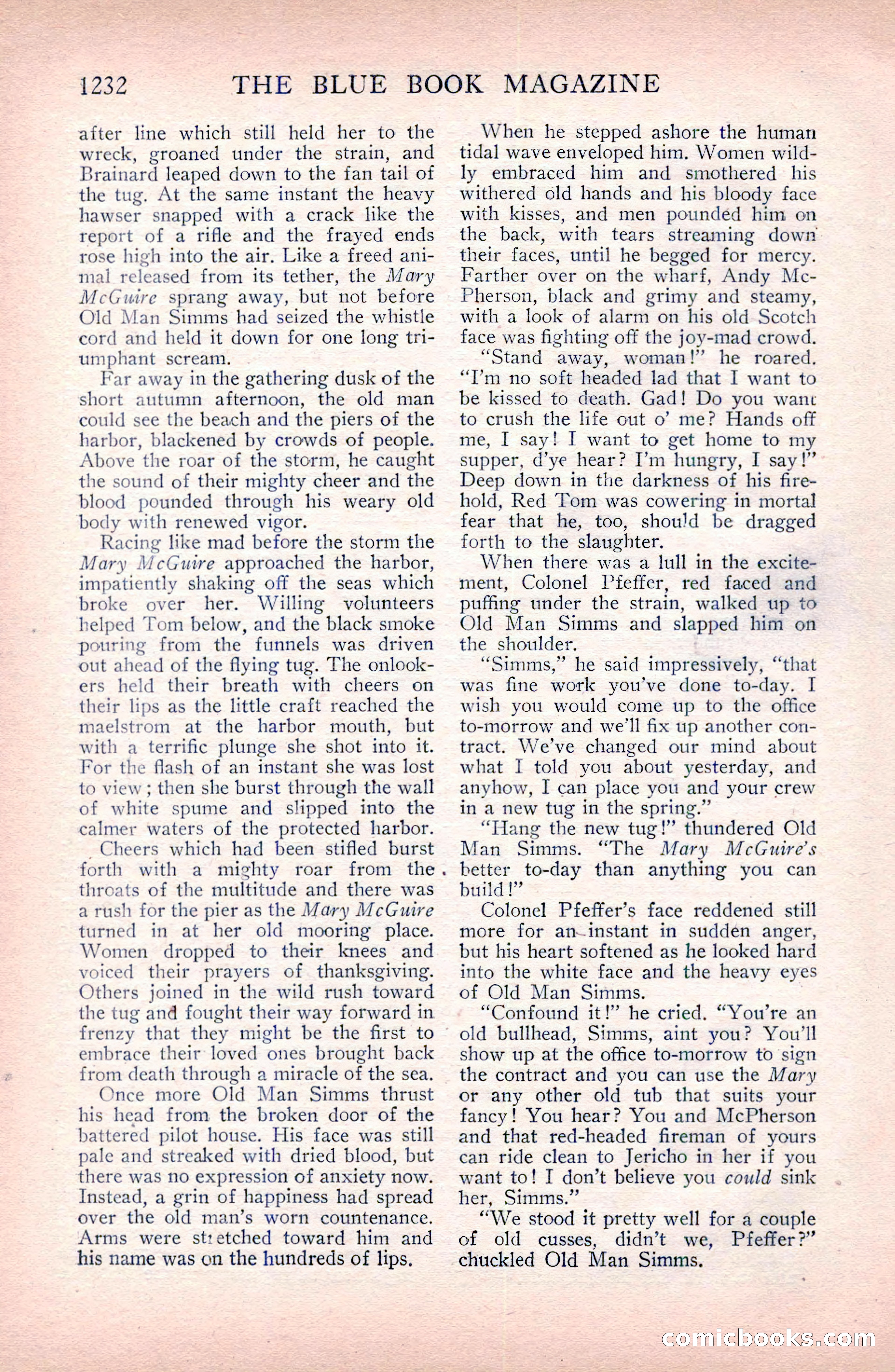The Blue Book Magazine, April 1911 — page 148 of 250