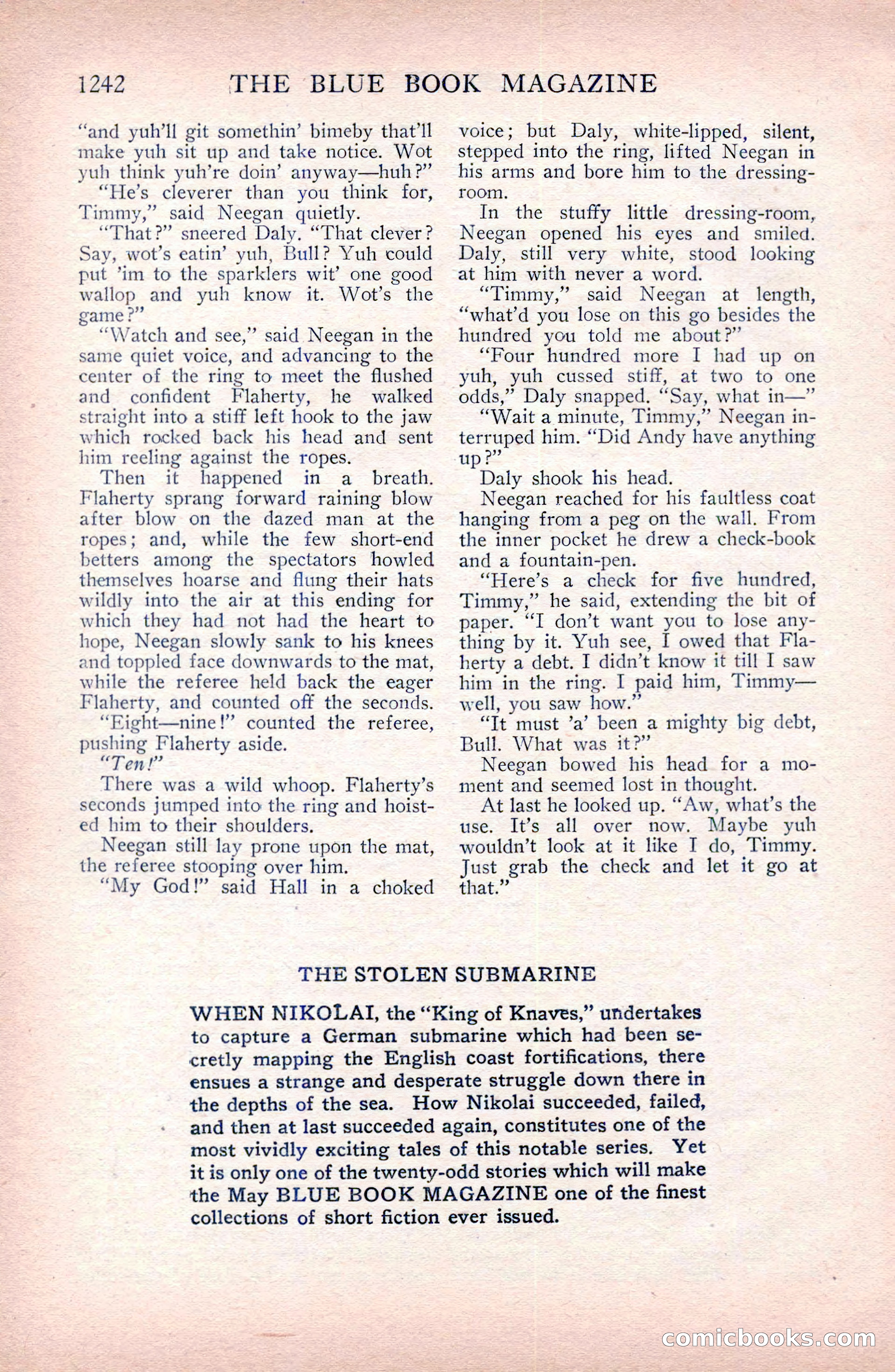 The Blue Book Magazine, April 1911 — page 158 of 250