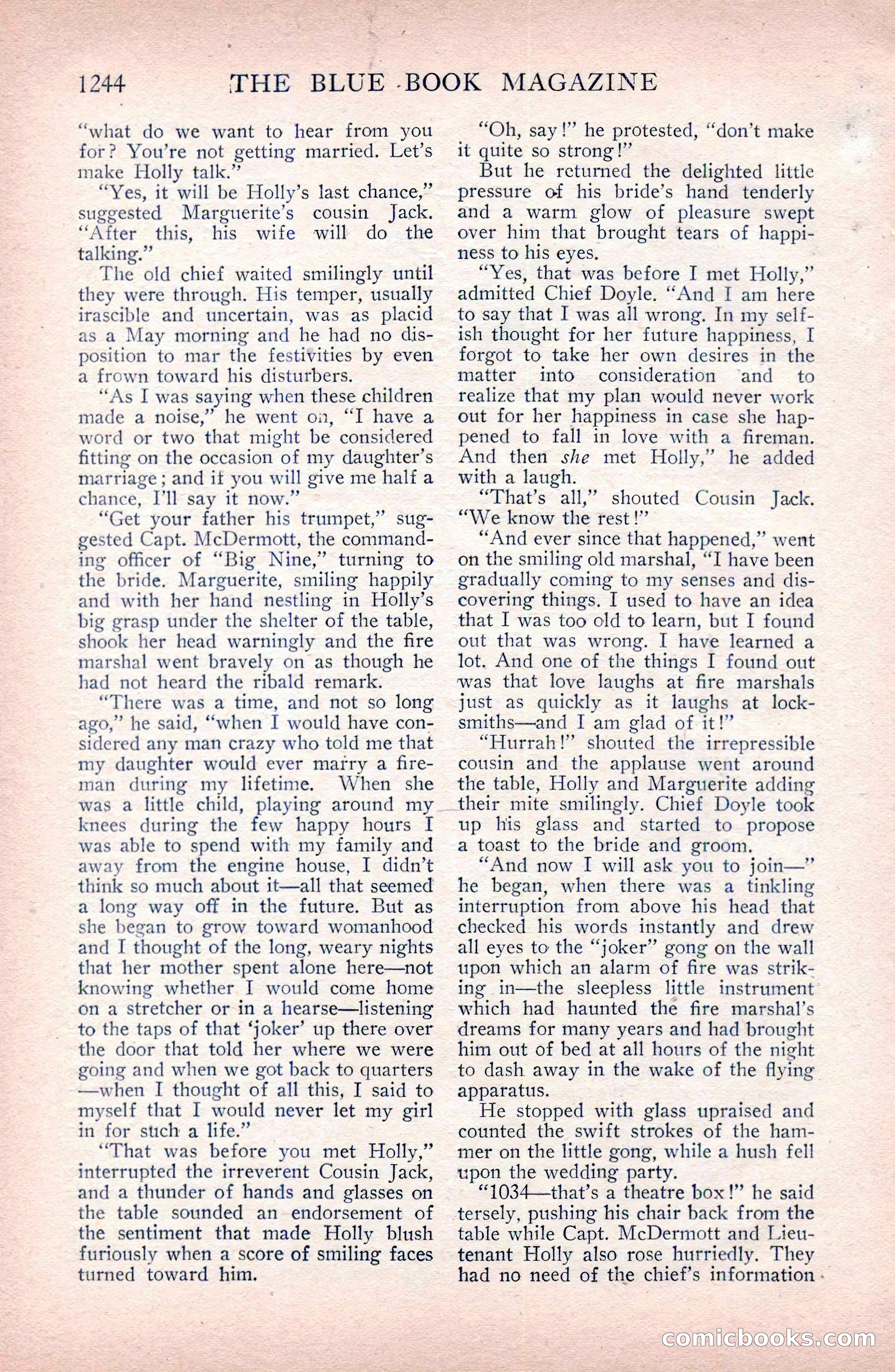 The Blue Book Magazine, April 1911 — page 160 of 250