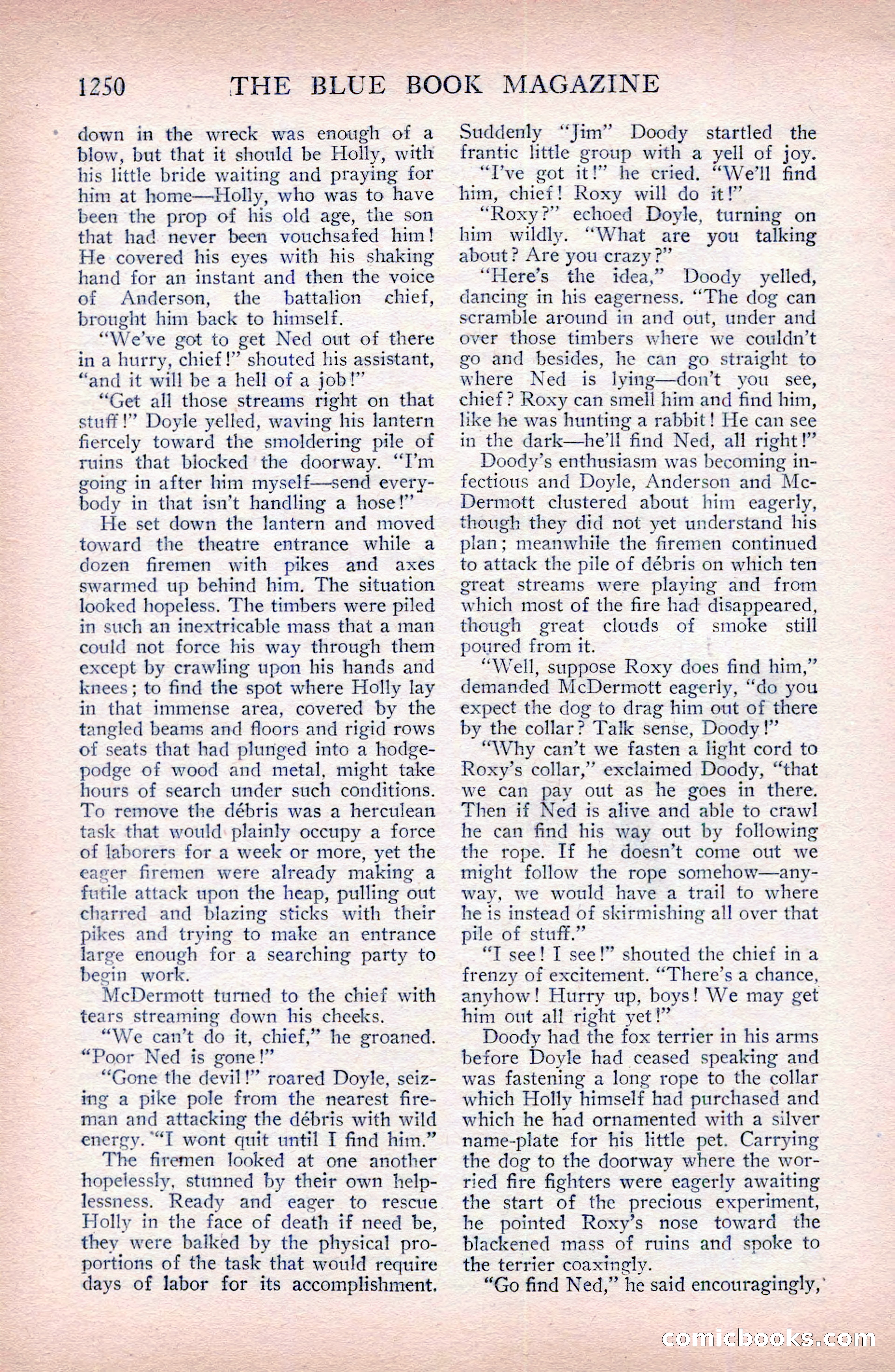 The Blue Book Magazine, April 1911 — page 166 of 250