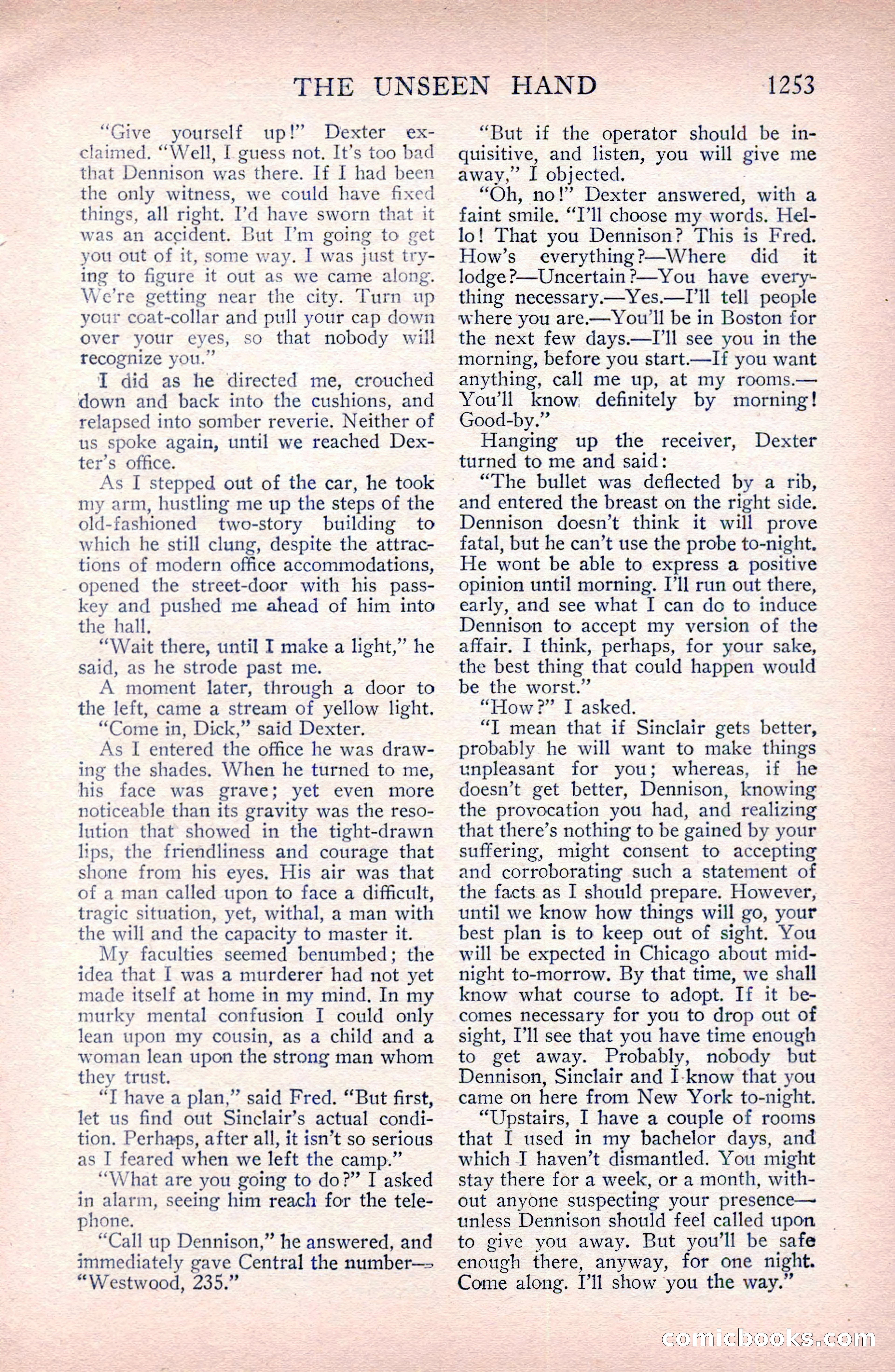 The Blue Book Magazine, April 1911 — page 169 of 250