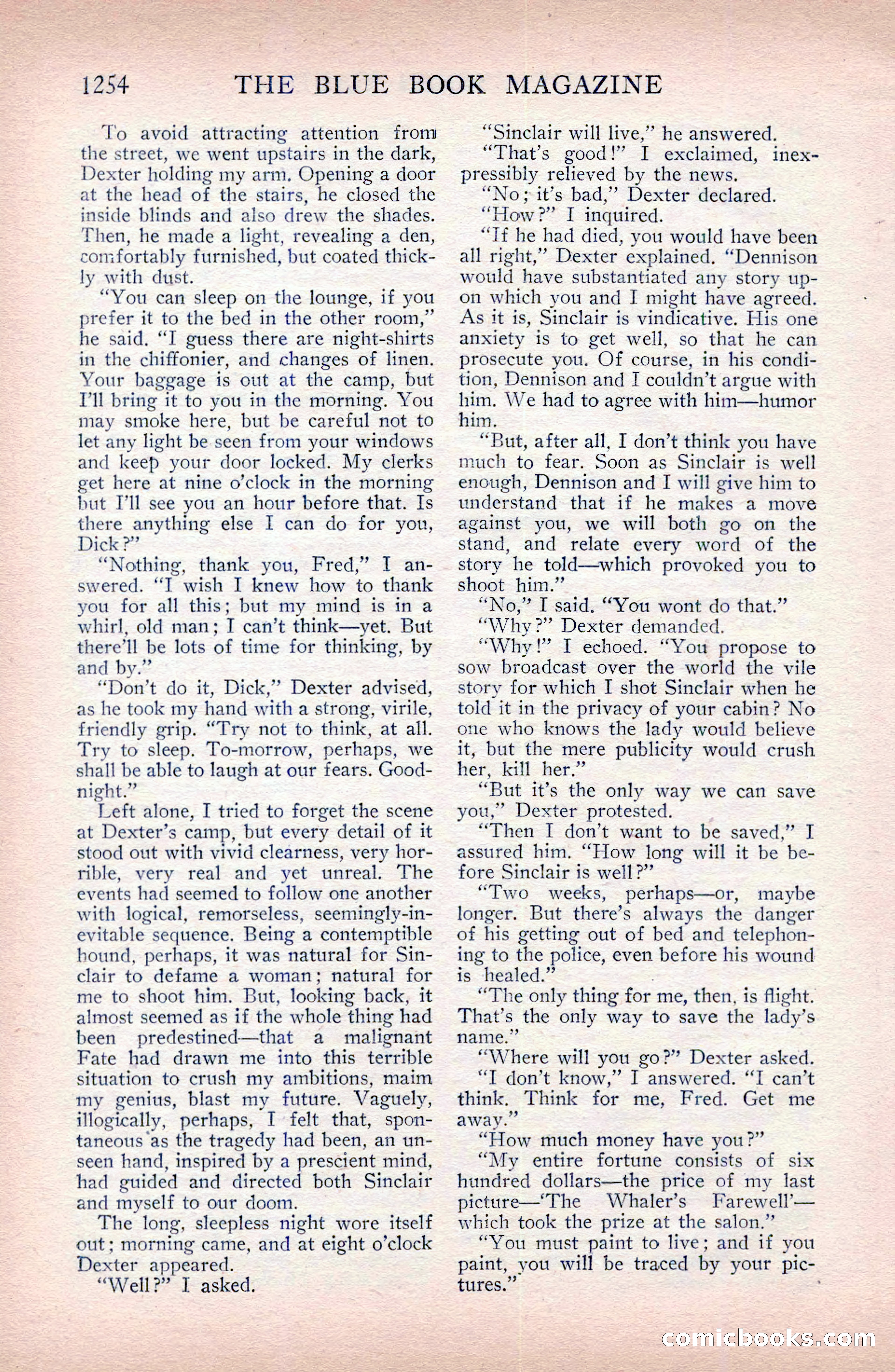 The Blue Book Magazine, April 1911 — page 170 of 250