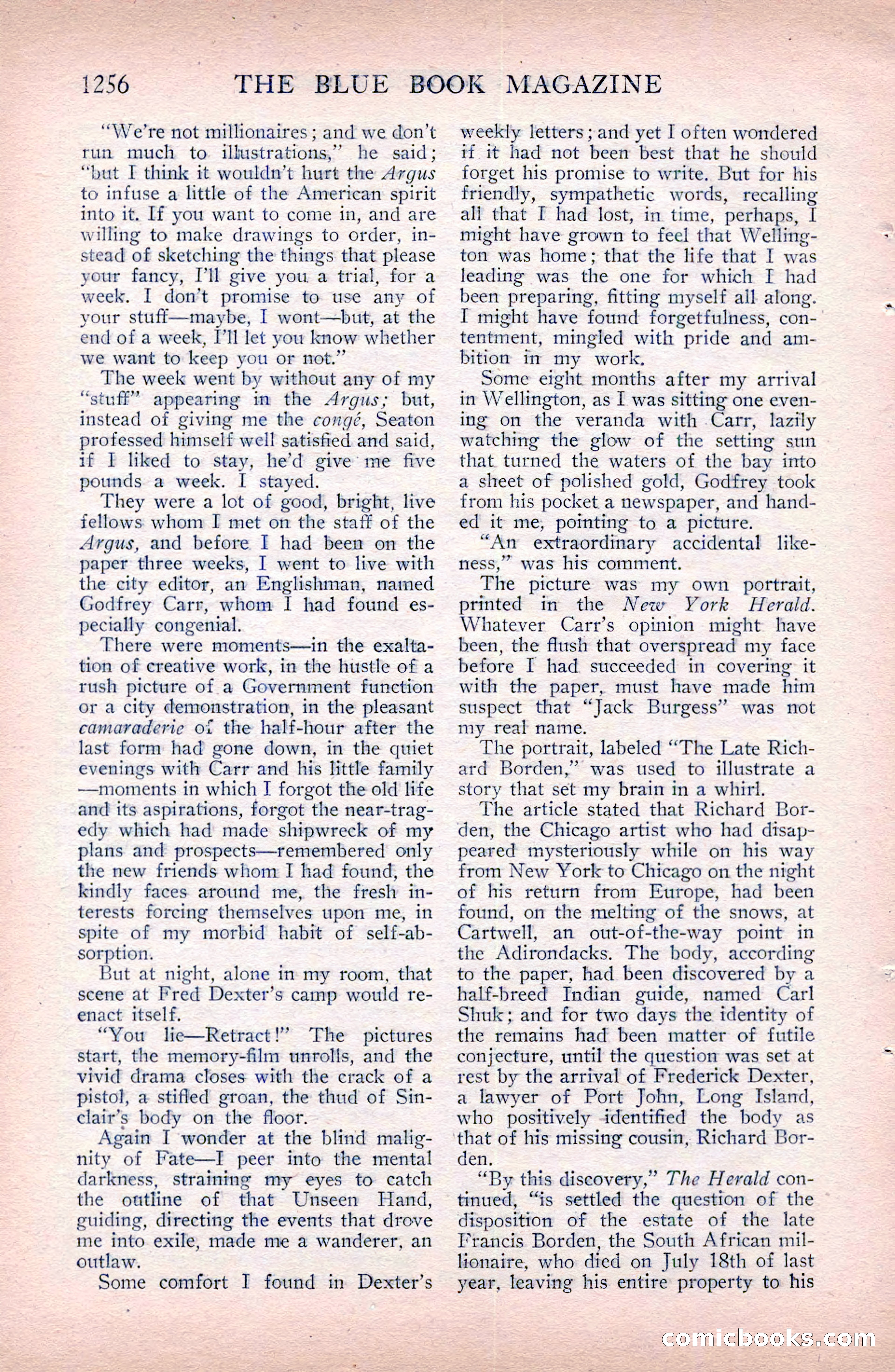 The Blue Book Magazine, April 1911 — page 172 of 250