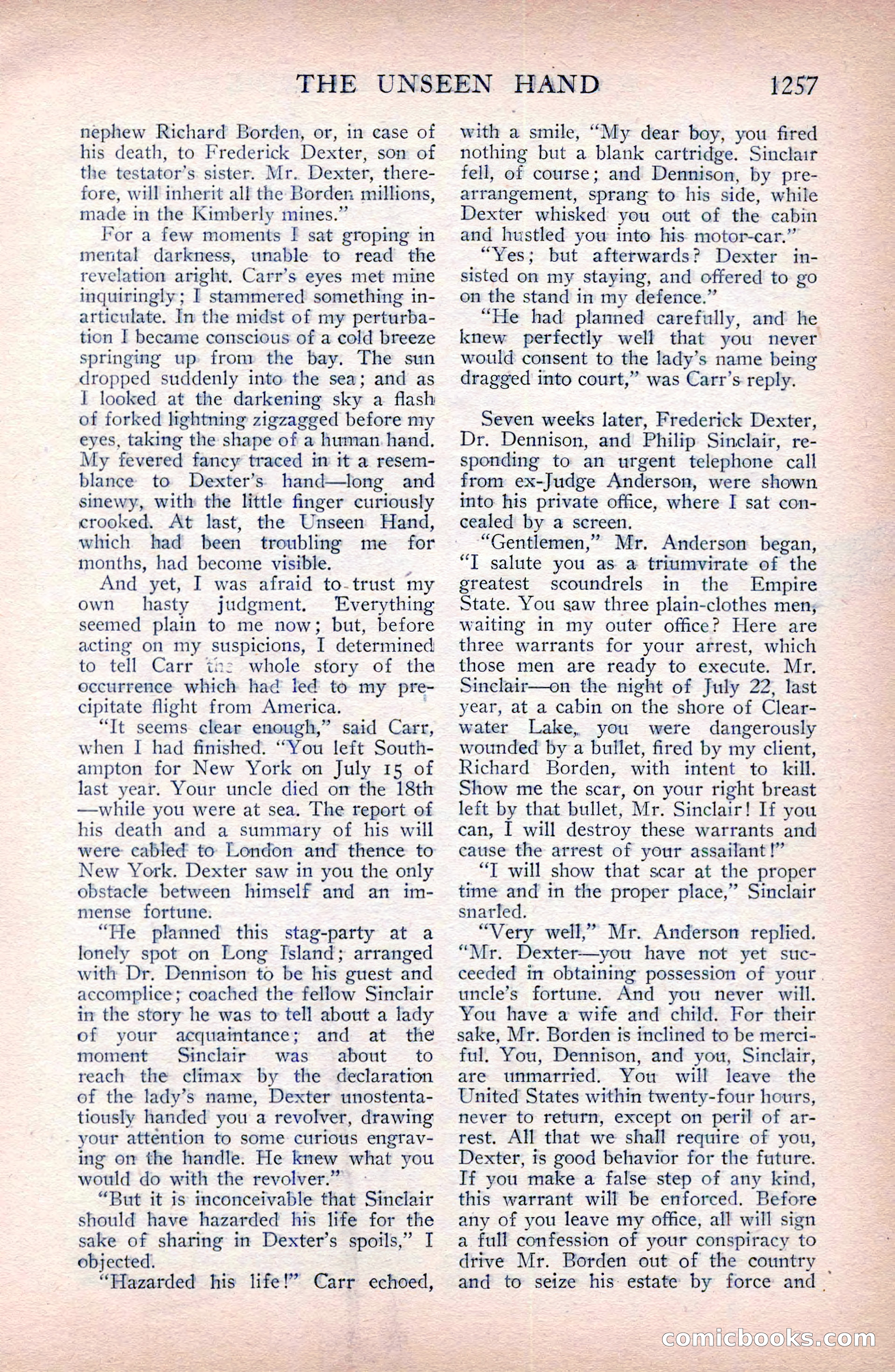 The Blue Book Magazine, April 1911 — page 173 of 250
