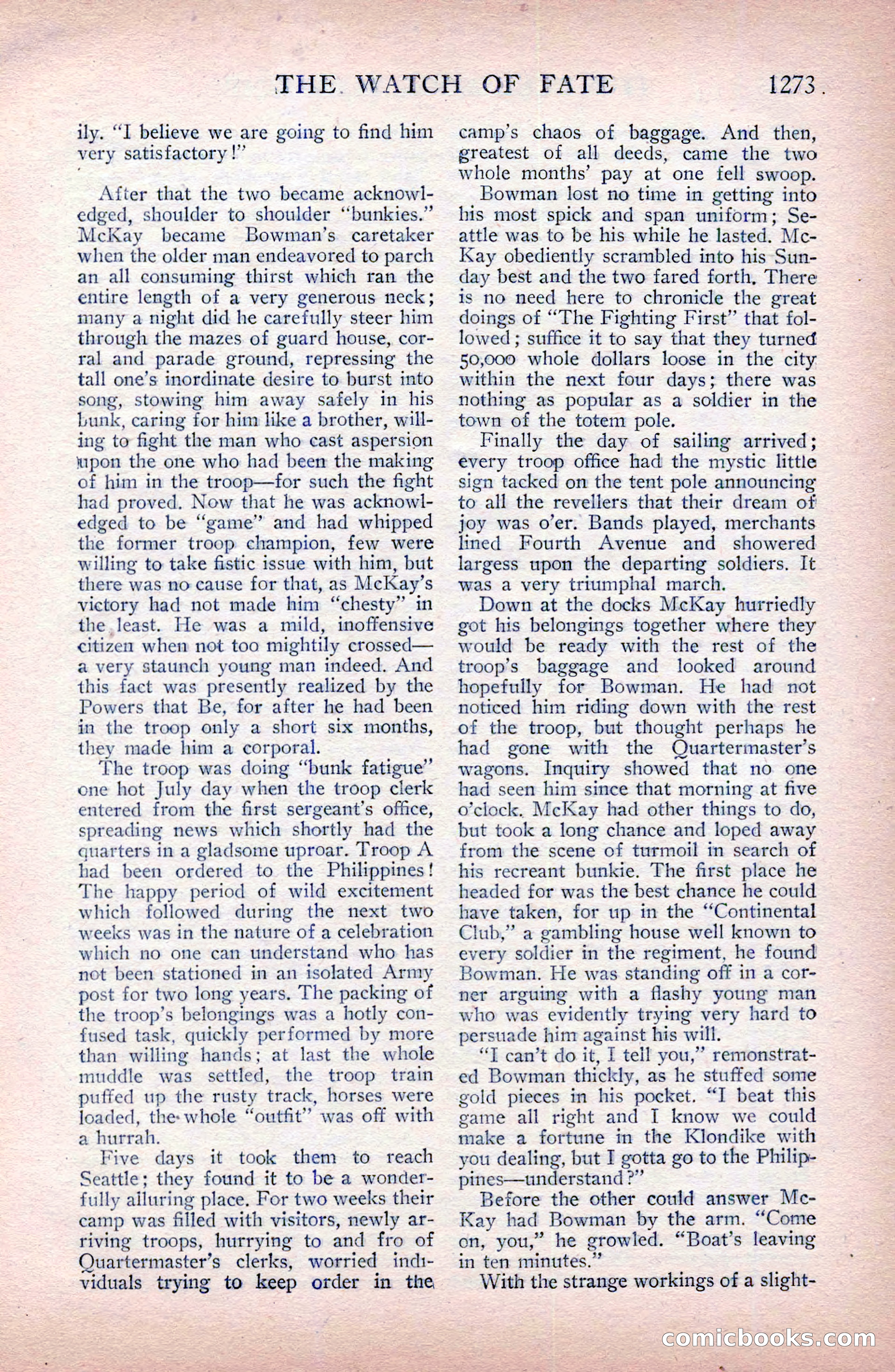 The Blue Book Magazine, April 1911 — page 189 of 250