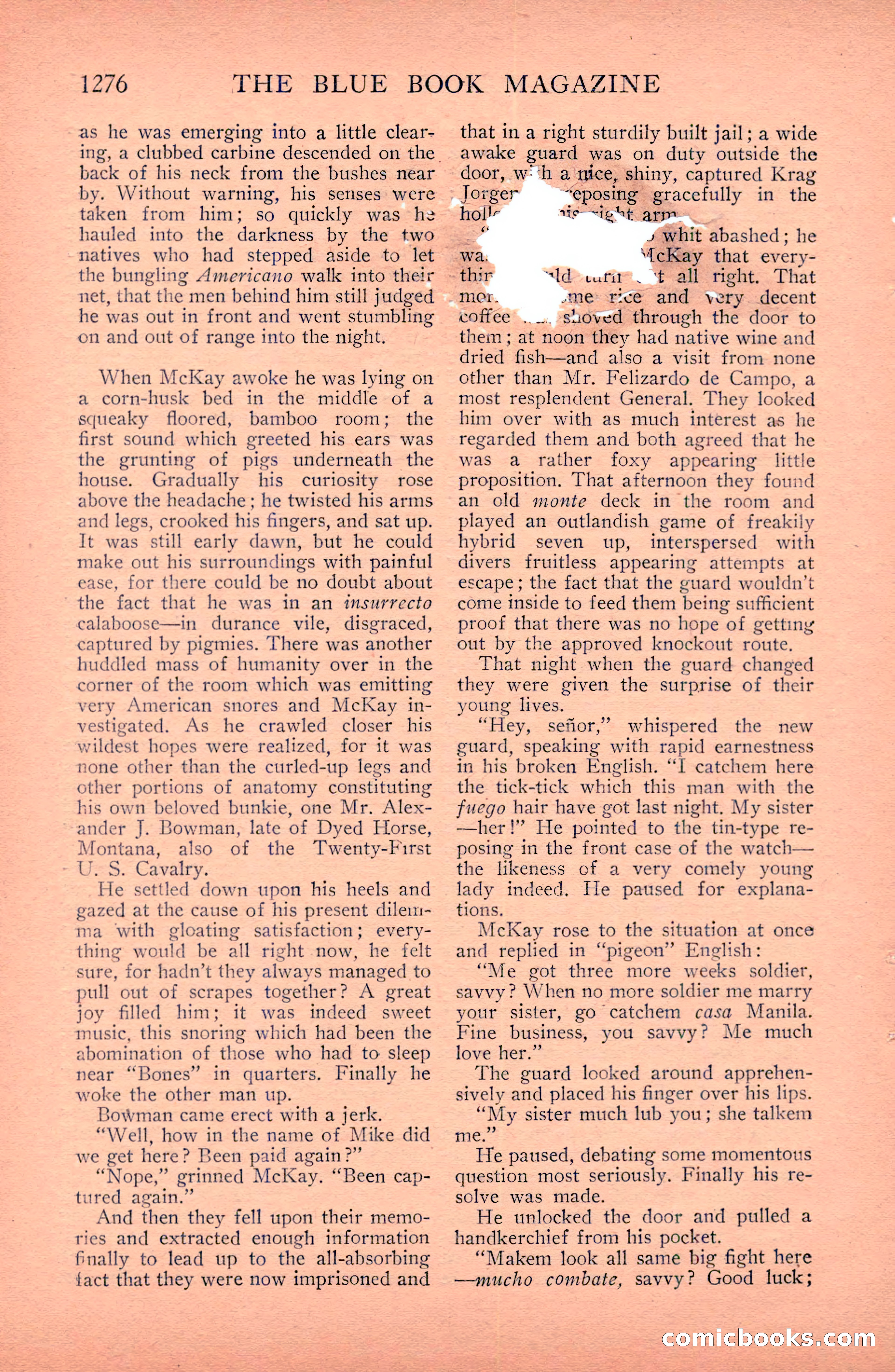 The Blue Book Magazine, April 1911 — page 192 of 250