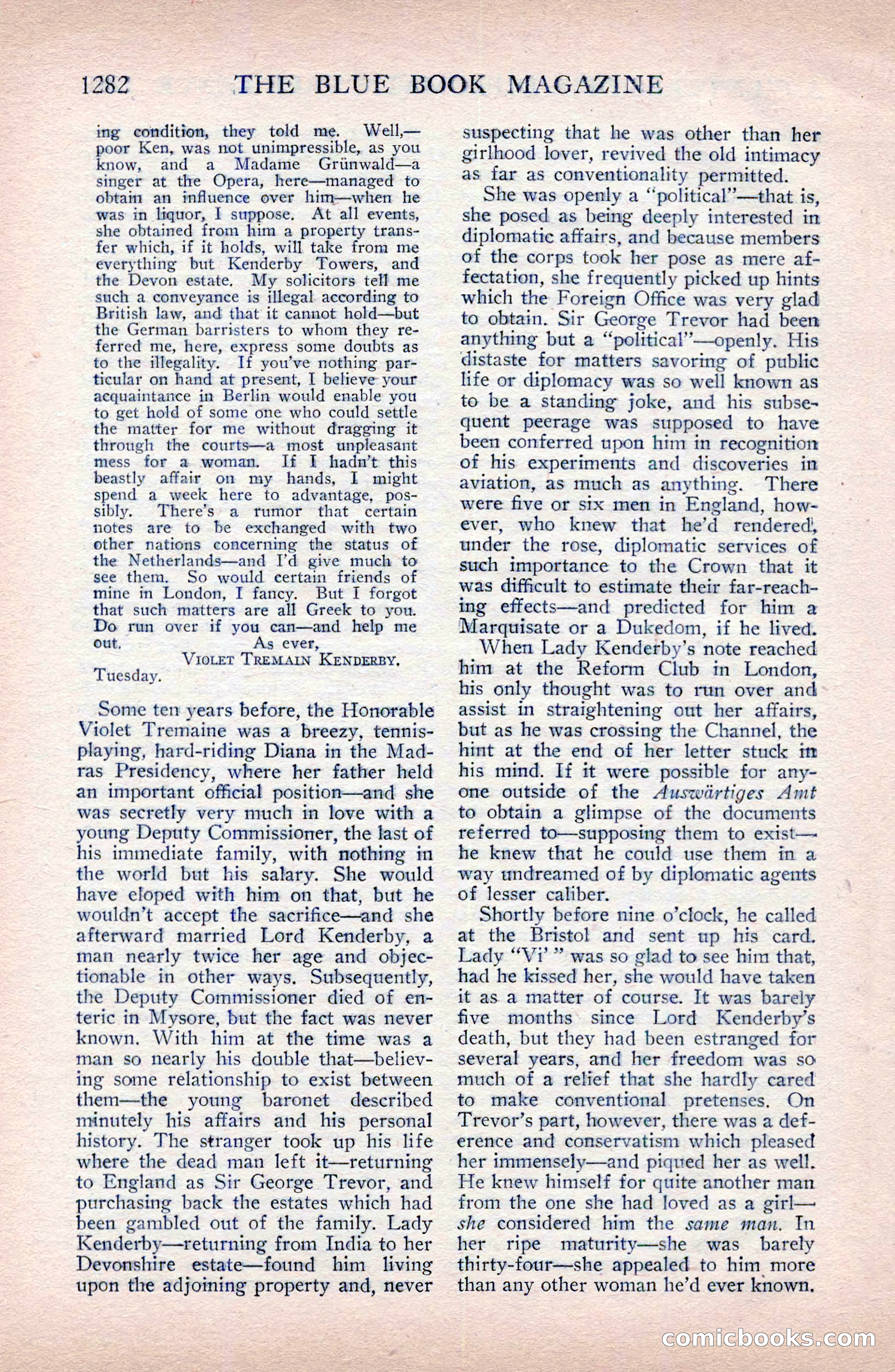 The Blue Book Magazine, April 1911 — page 198 of 250