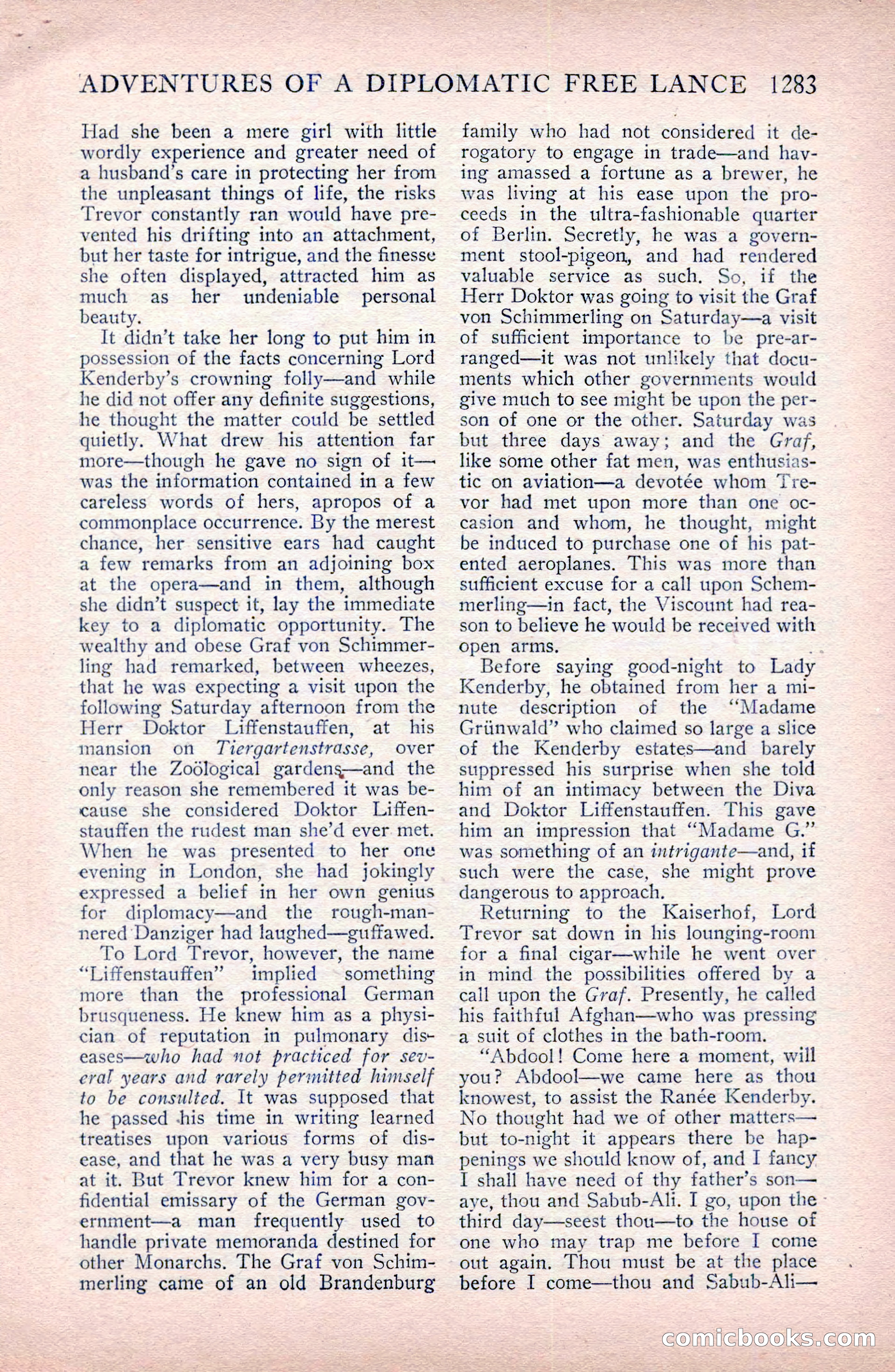 The Blue Book Magazine, April 1911 — page 199 of 250