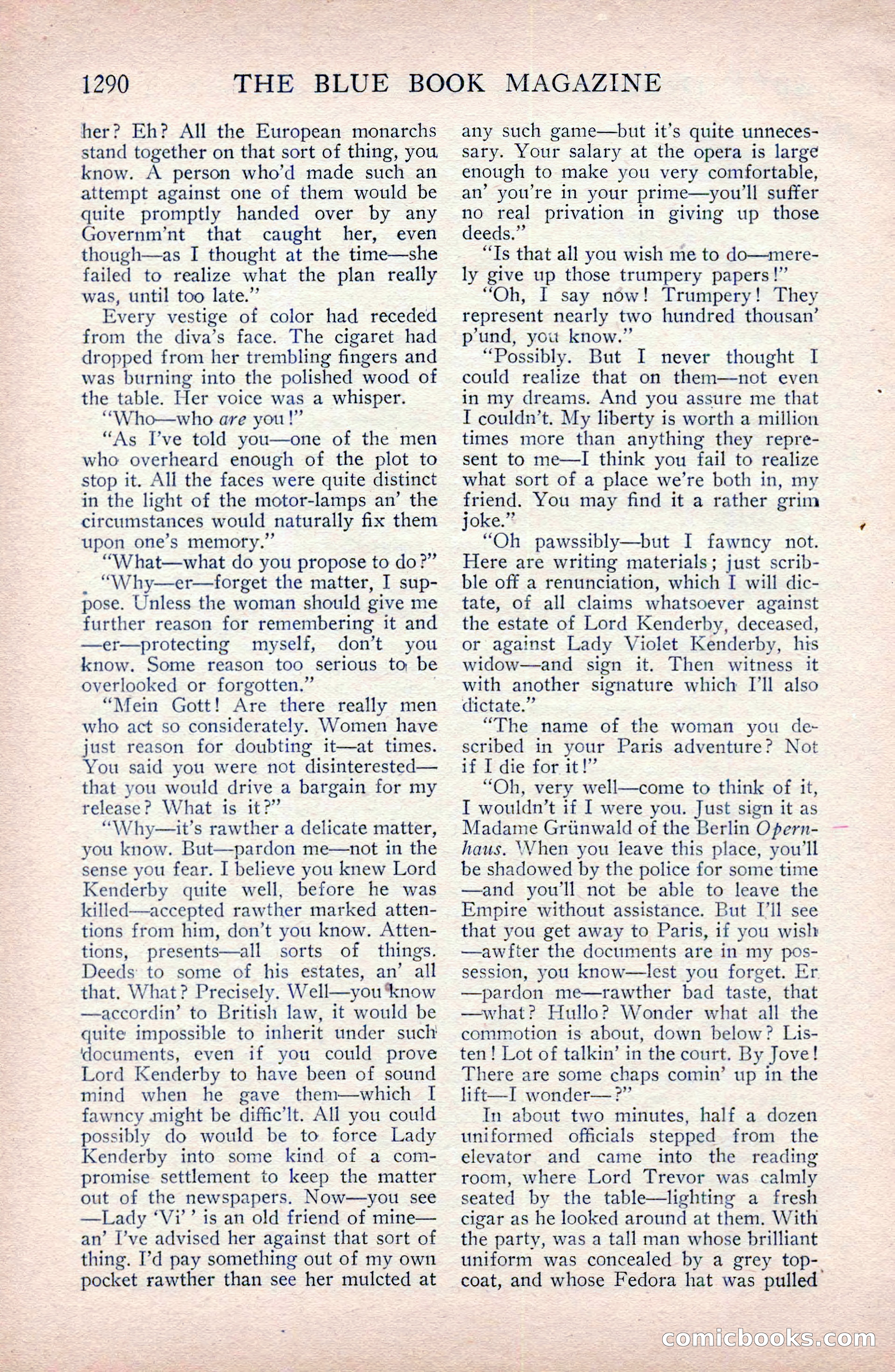 The Blue Book Magazine, April 1911 — page 206 of 250