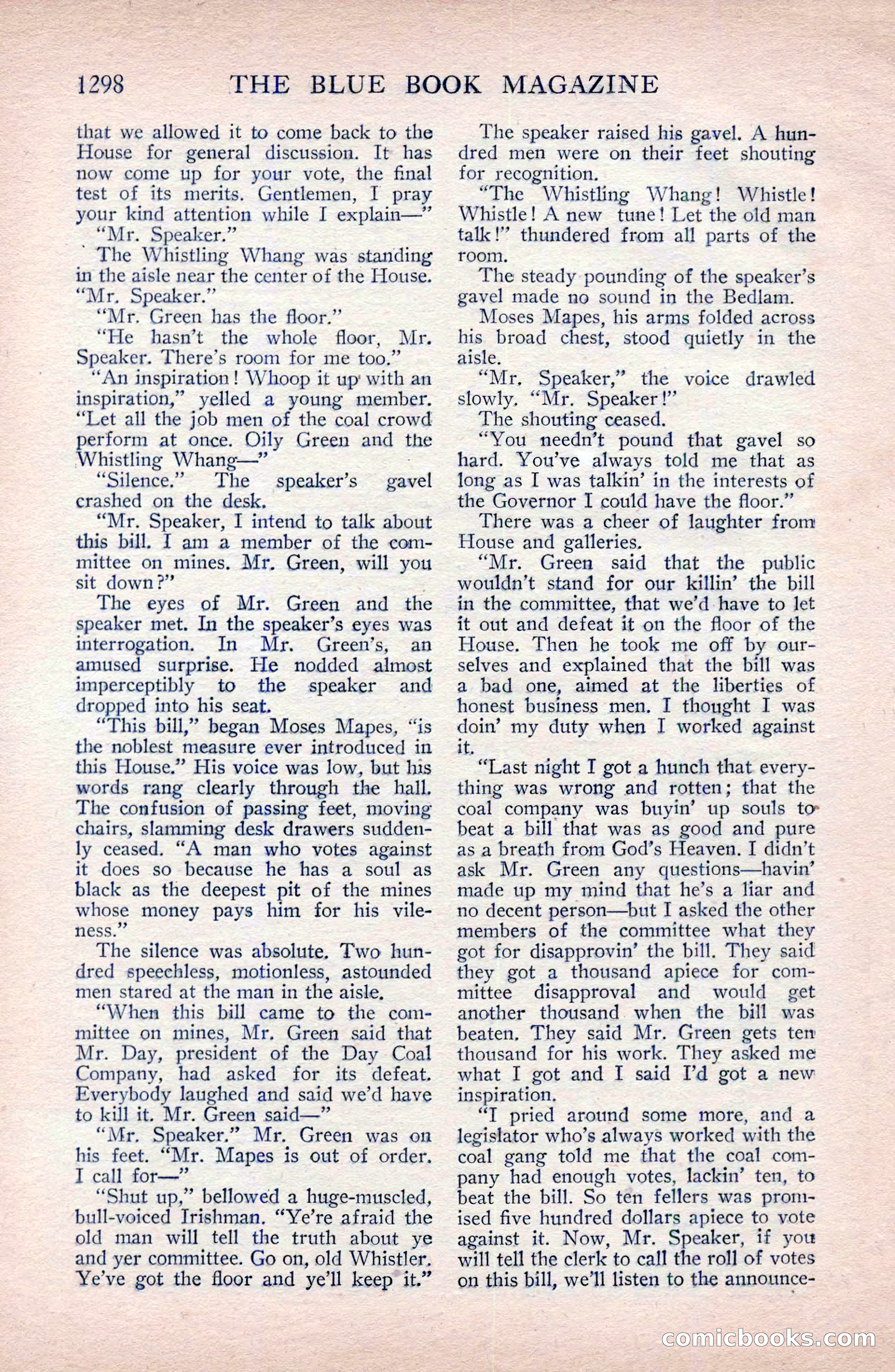 The Blue Book Magazine, April 1911 — page 214 of 250