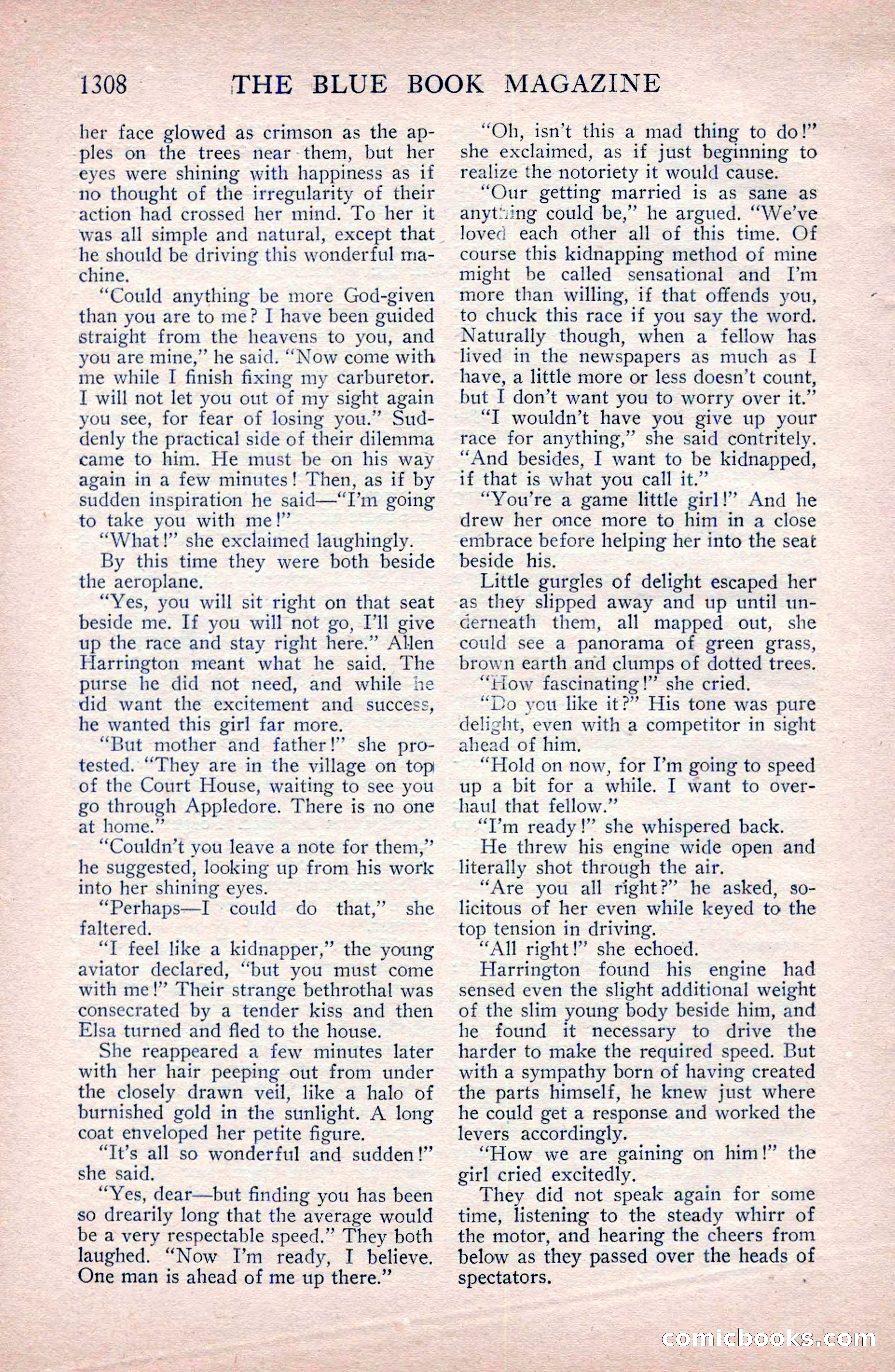 The Blue Book Magazine, April 1911 — page 224 of 250