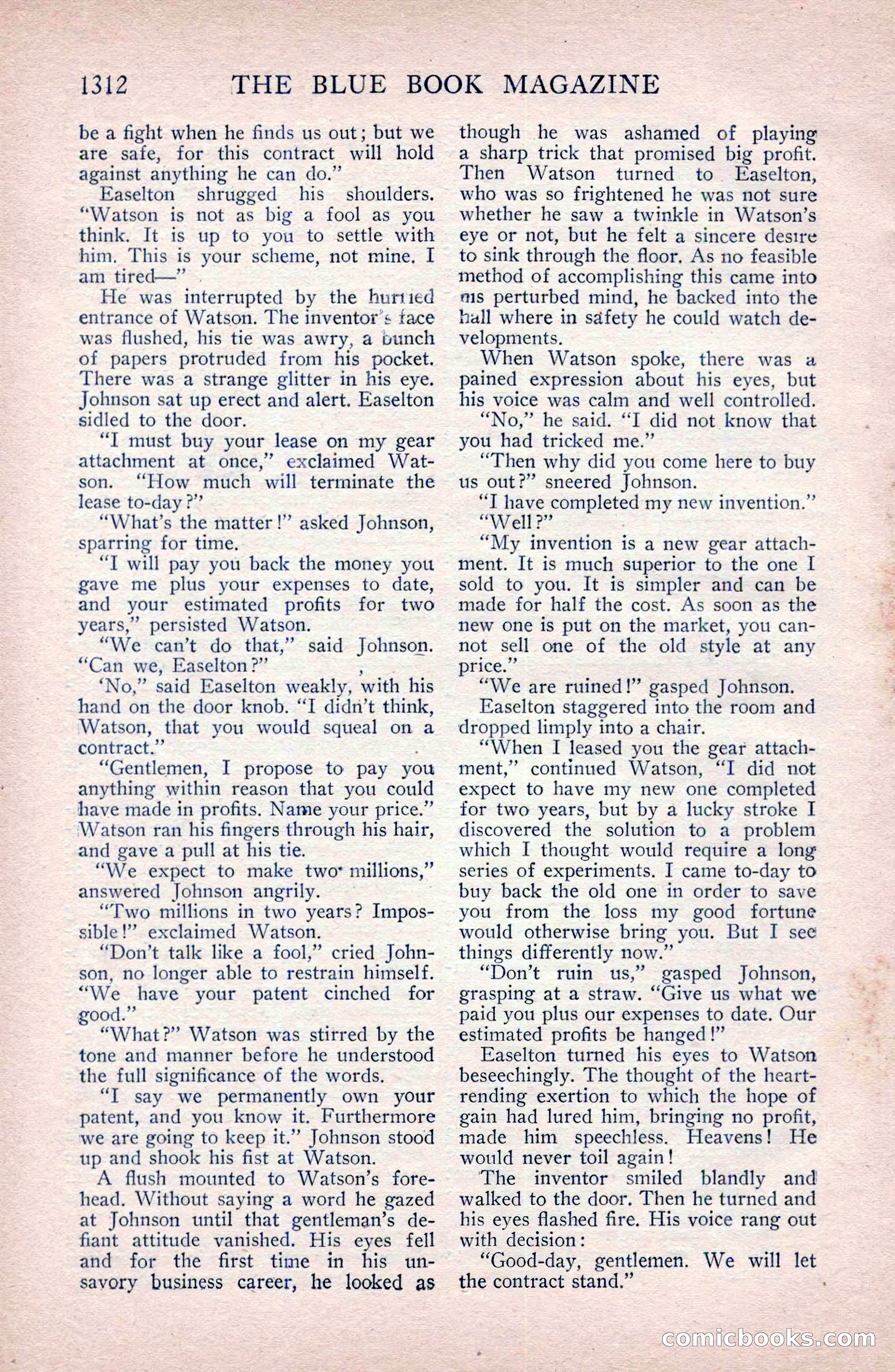 The Blue Book Magazine, April 1911 — page 228 of 250