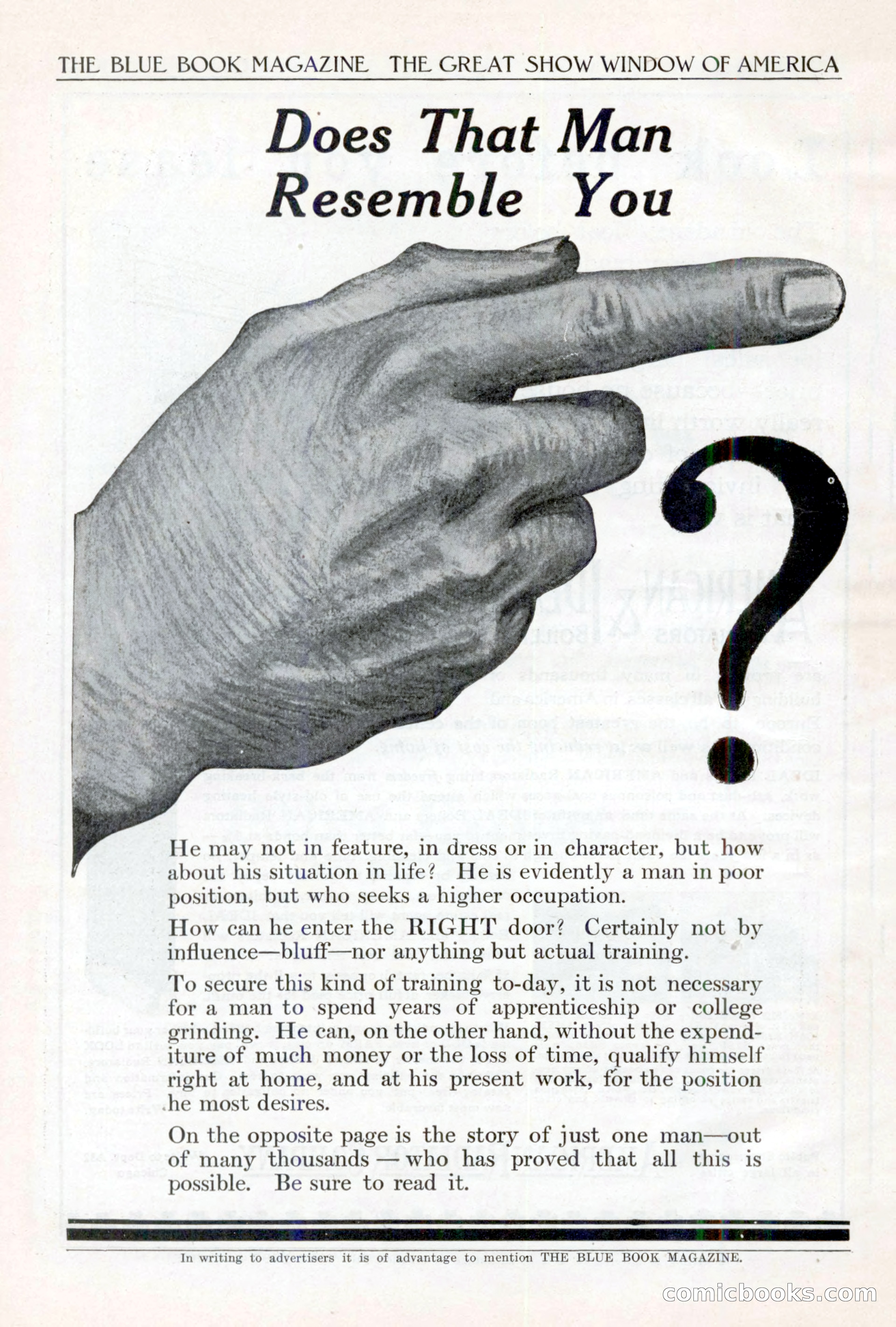 The Blue Book Magazine, April 1911 — page 230 of 250